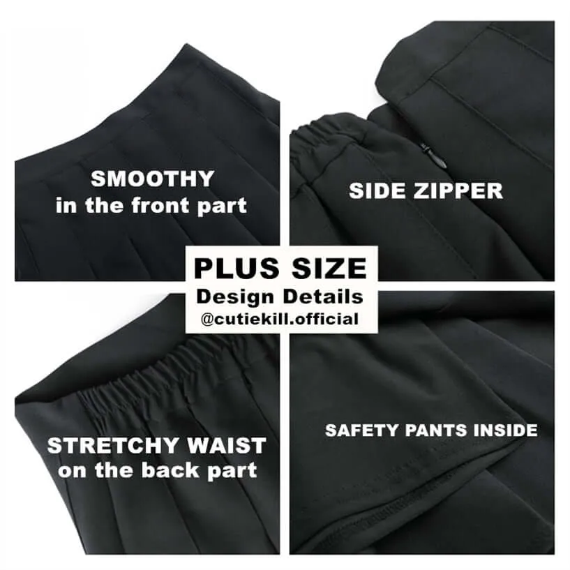 [Plus size] Soft kawaii cute skirt