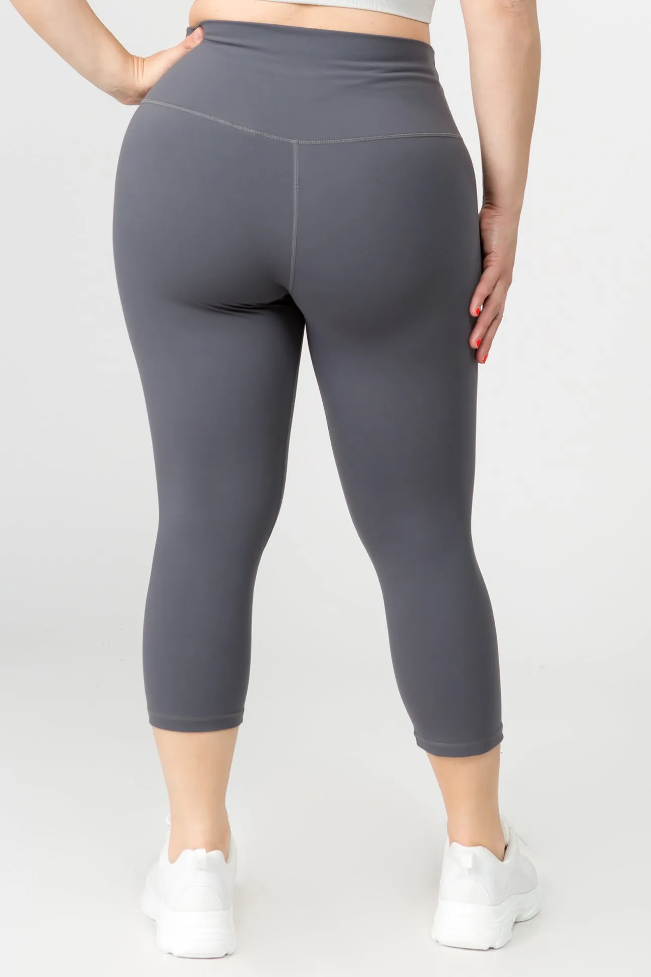 PLUS SIZE SUPER SOFT Active Capri Legging