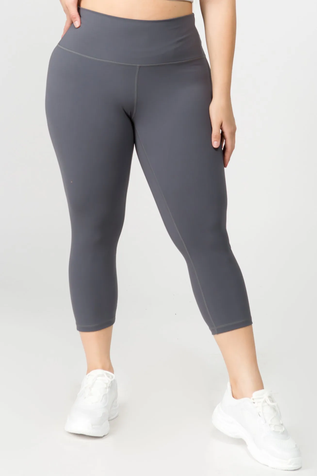 PLUS SIZE SUPER SOFT Active Capri Legging