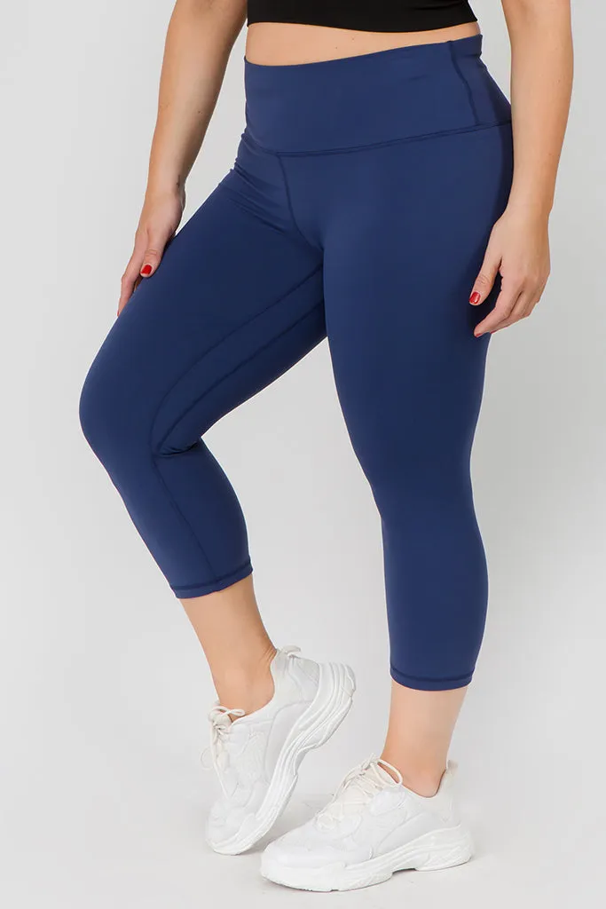 PLUS SIZE SUPER SOFT Active Capri Legging