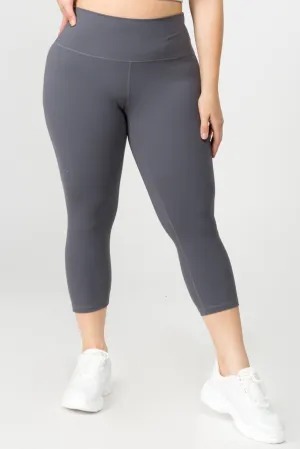 PLUS SIZE SUPER SOFT Active Capri Legging
