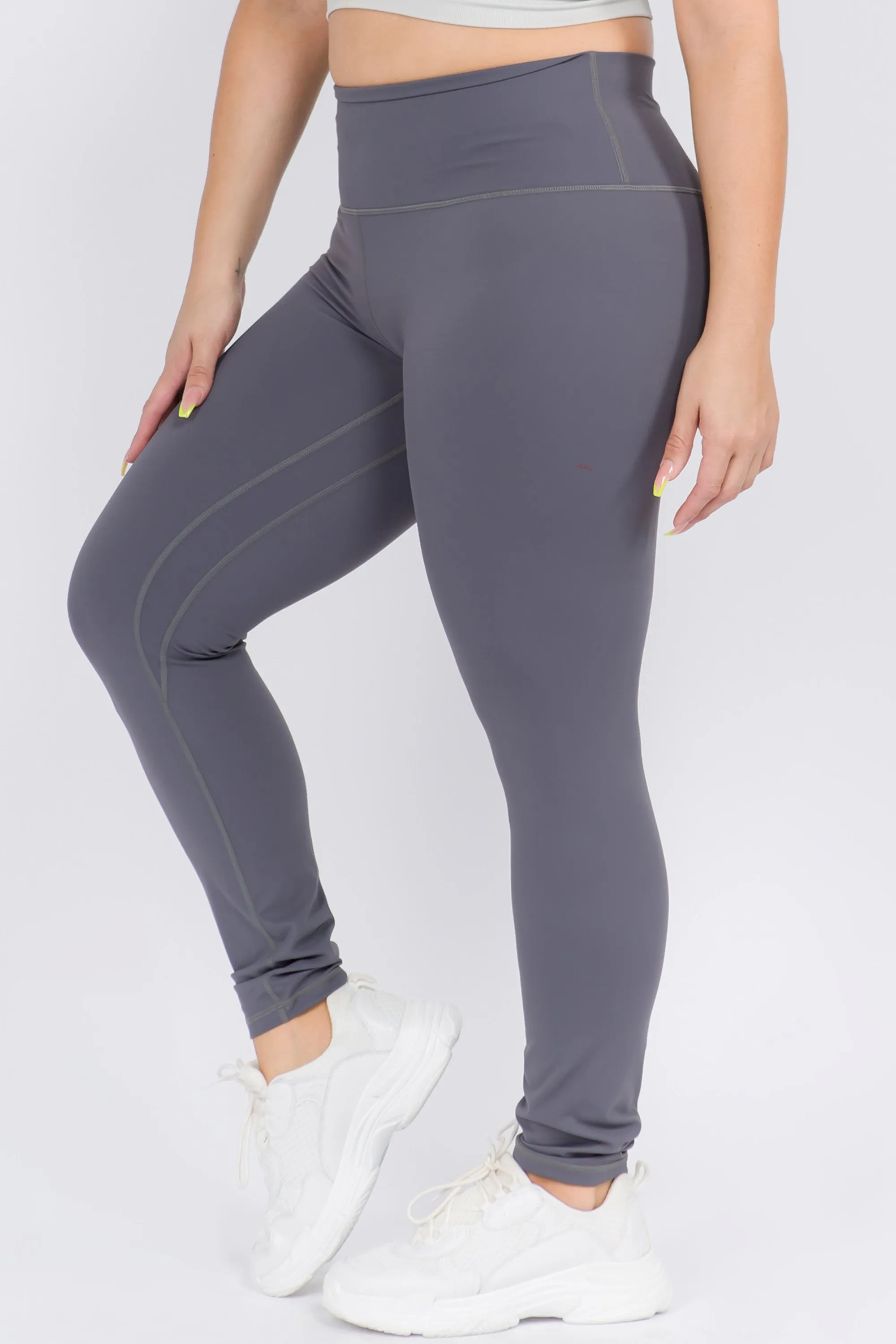 PLUS SIZE SUPER SOFT High Rise Active Leggings