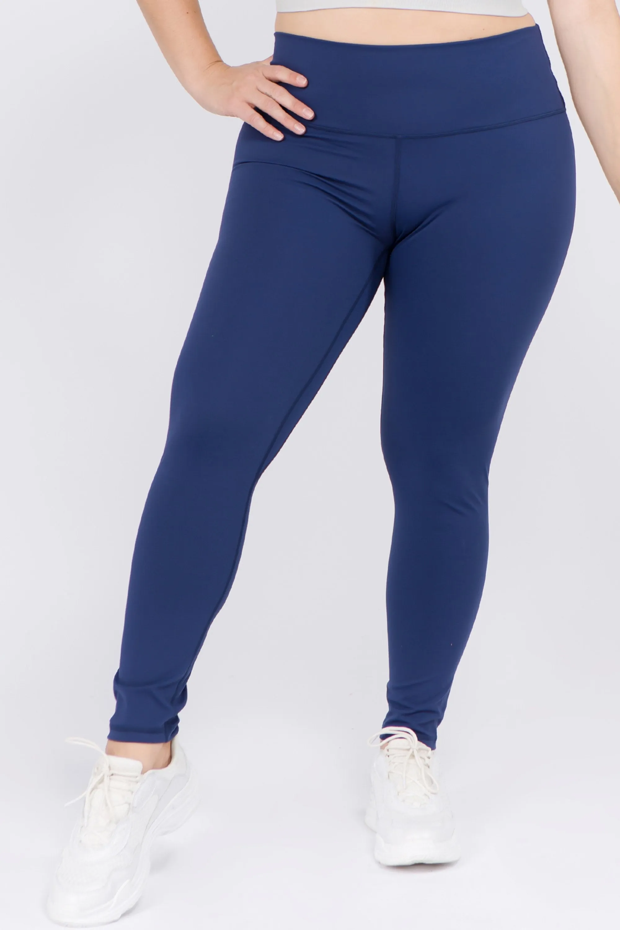PLUS SIZE SUPER SOFT High Rise Active Leggings