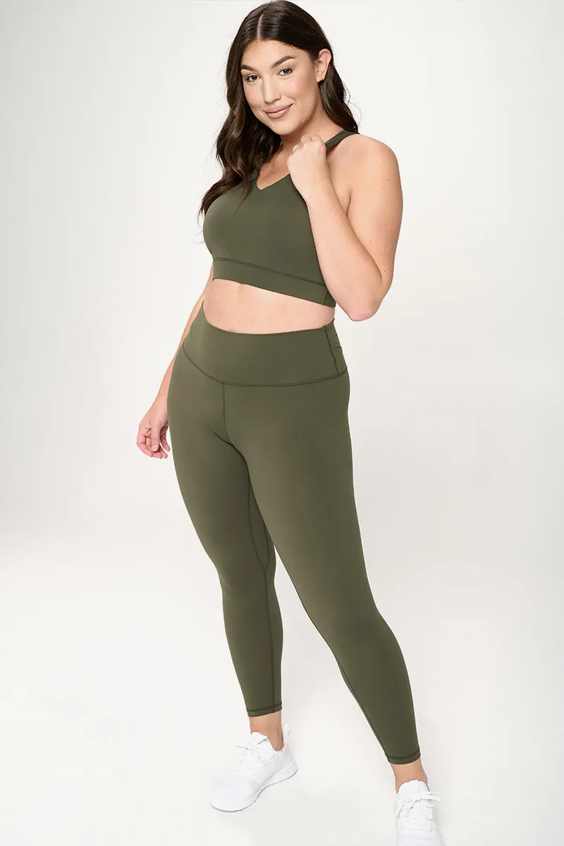 PLUS SIZE SUPER SOFT High Rise Active Leggings
