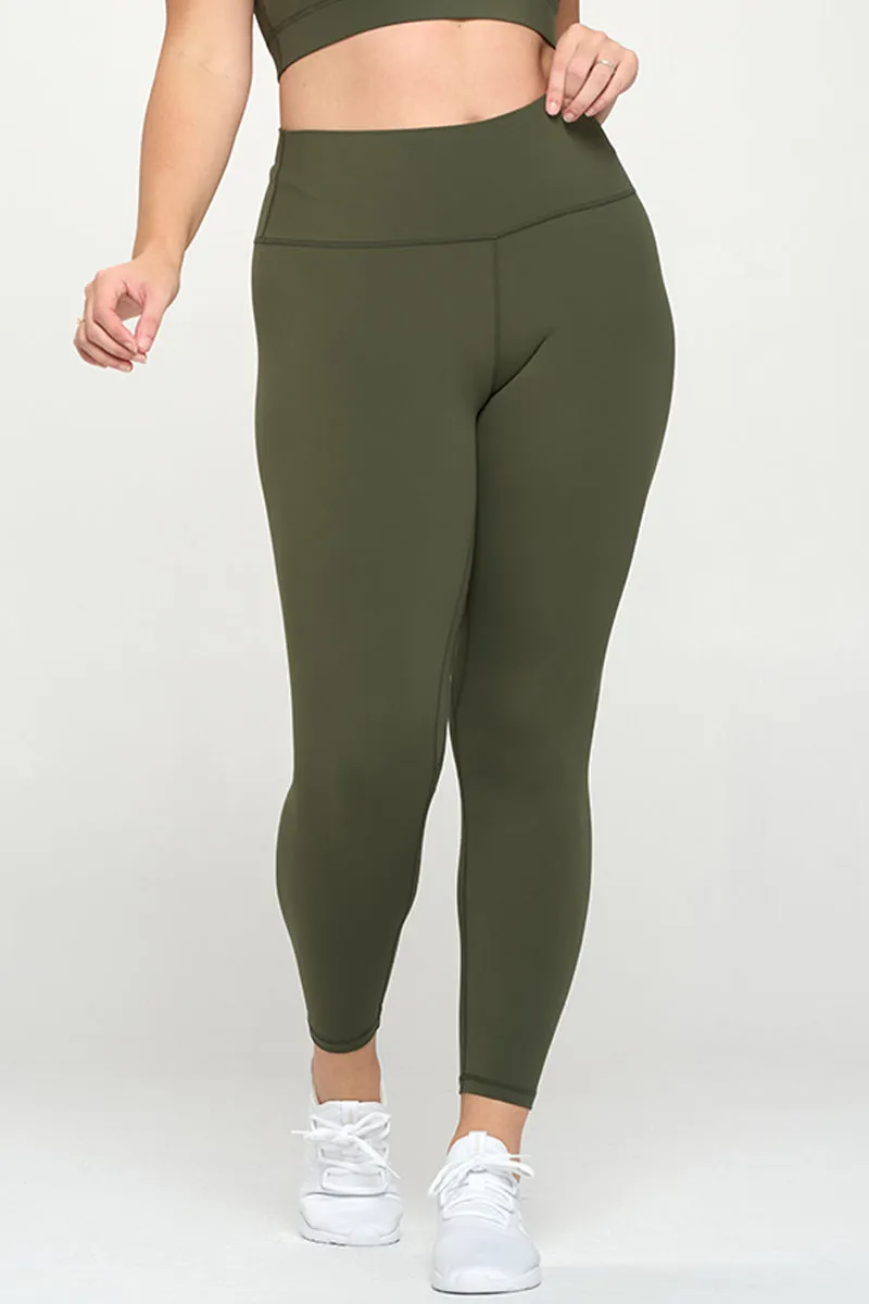 PLUS SIZE SUPER SOFT High Rise Active Leggings
