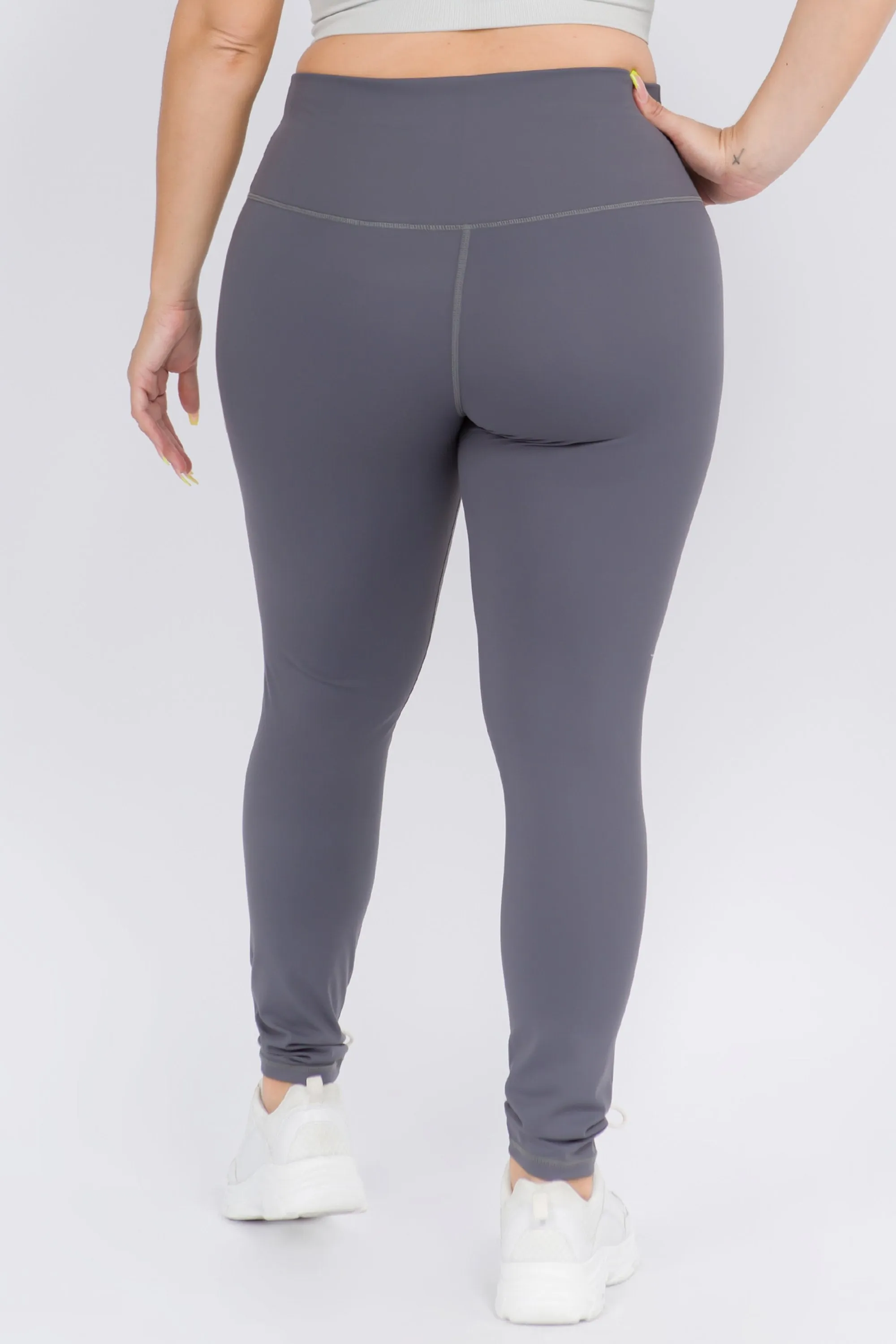 PLUS SIZE SUPER SOFT High Rise Active Leggings