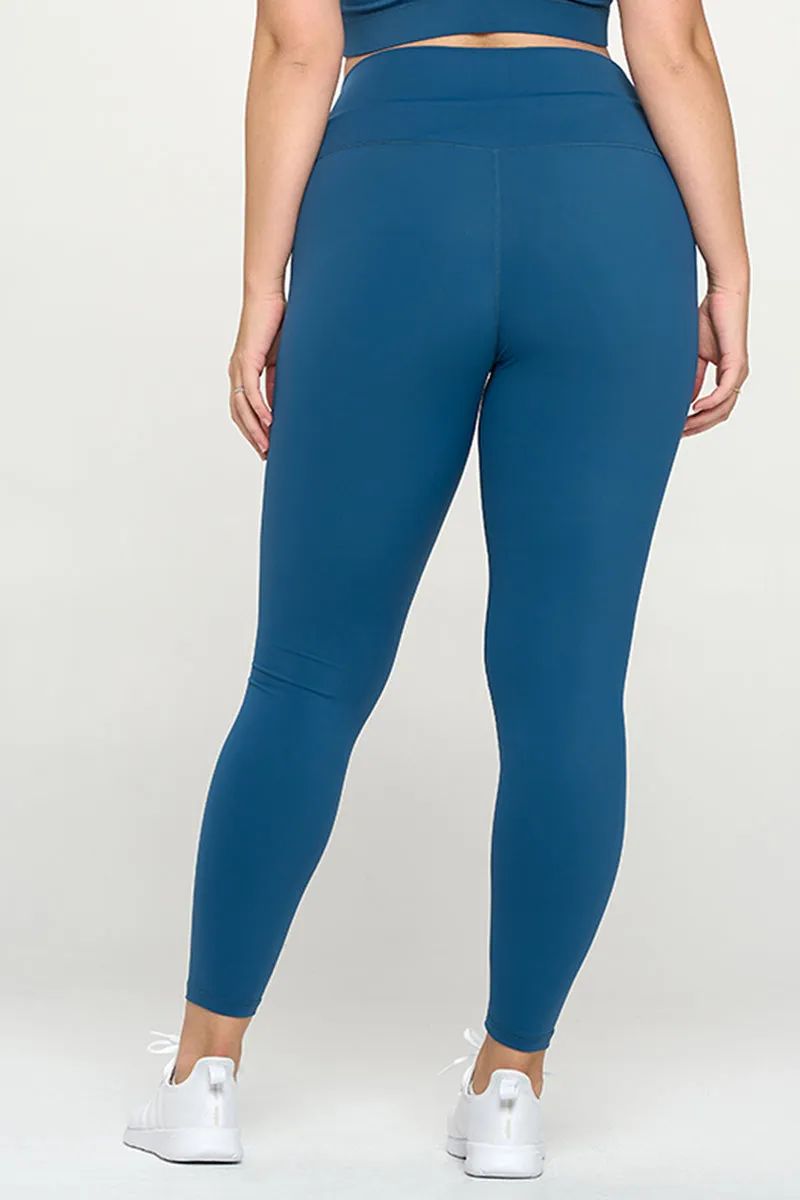PLUS SIZE SUPER SOFT High Rise Active Leggings