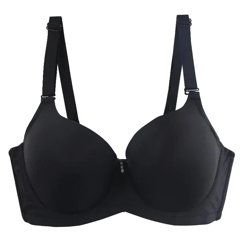 Plus Size Thin Mold Cup Large Size Lingerie