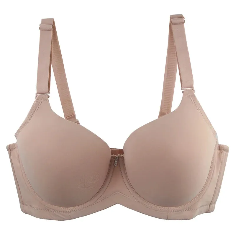 Plus Size Thin Mold Cup Large Size Lingerie