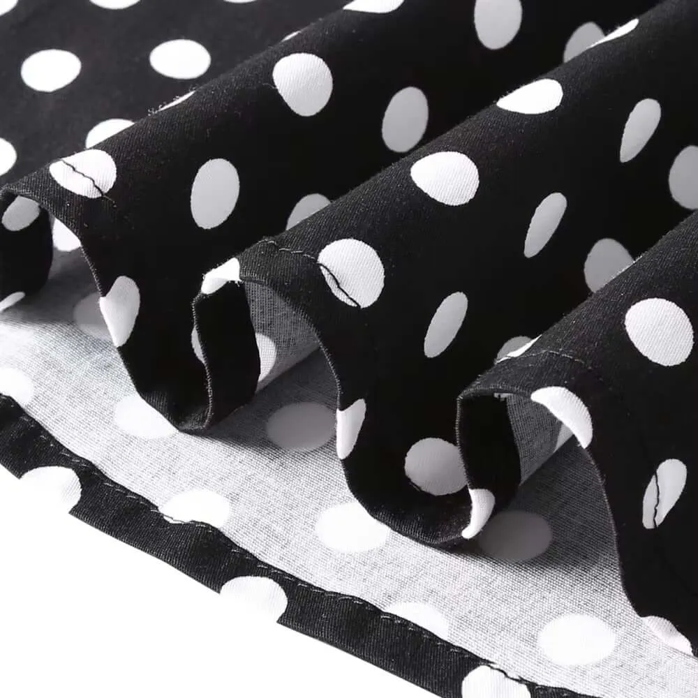 Polka Dot Vintage Swing Dress [IN STOCK]