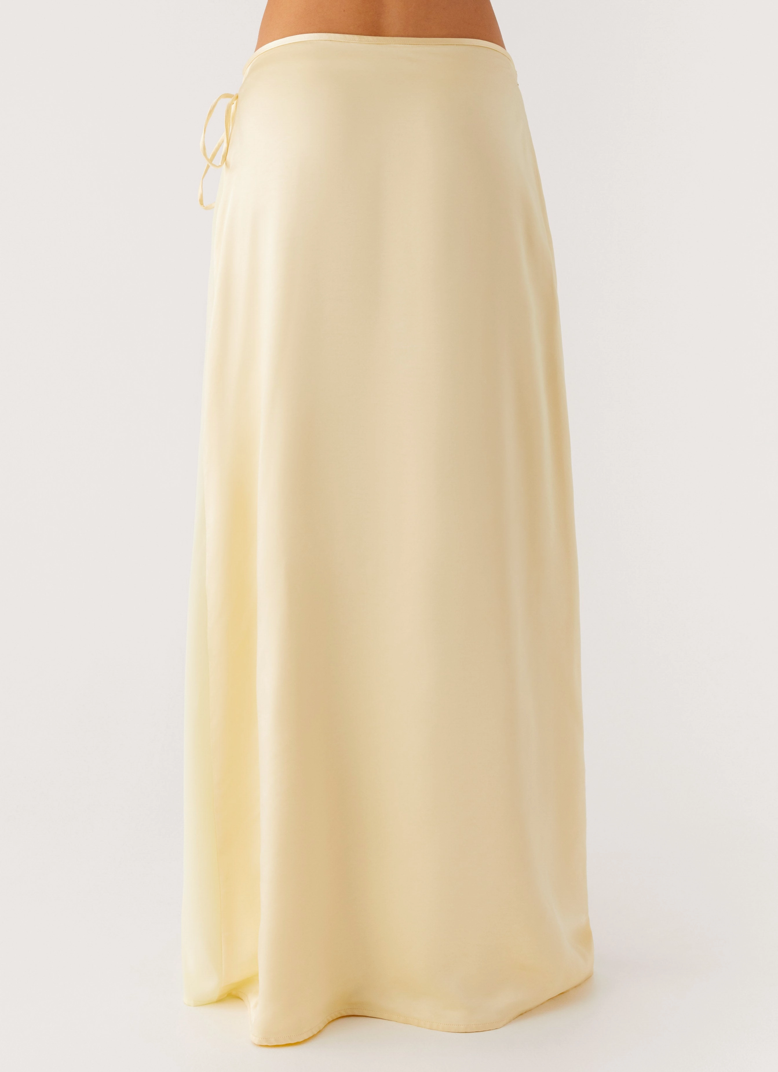 Pollie Maxi Skirt - Yellow AntiStaticCoating