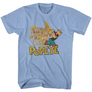 Popeye Fightin Popeye Men's T-Shirt
