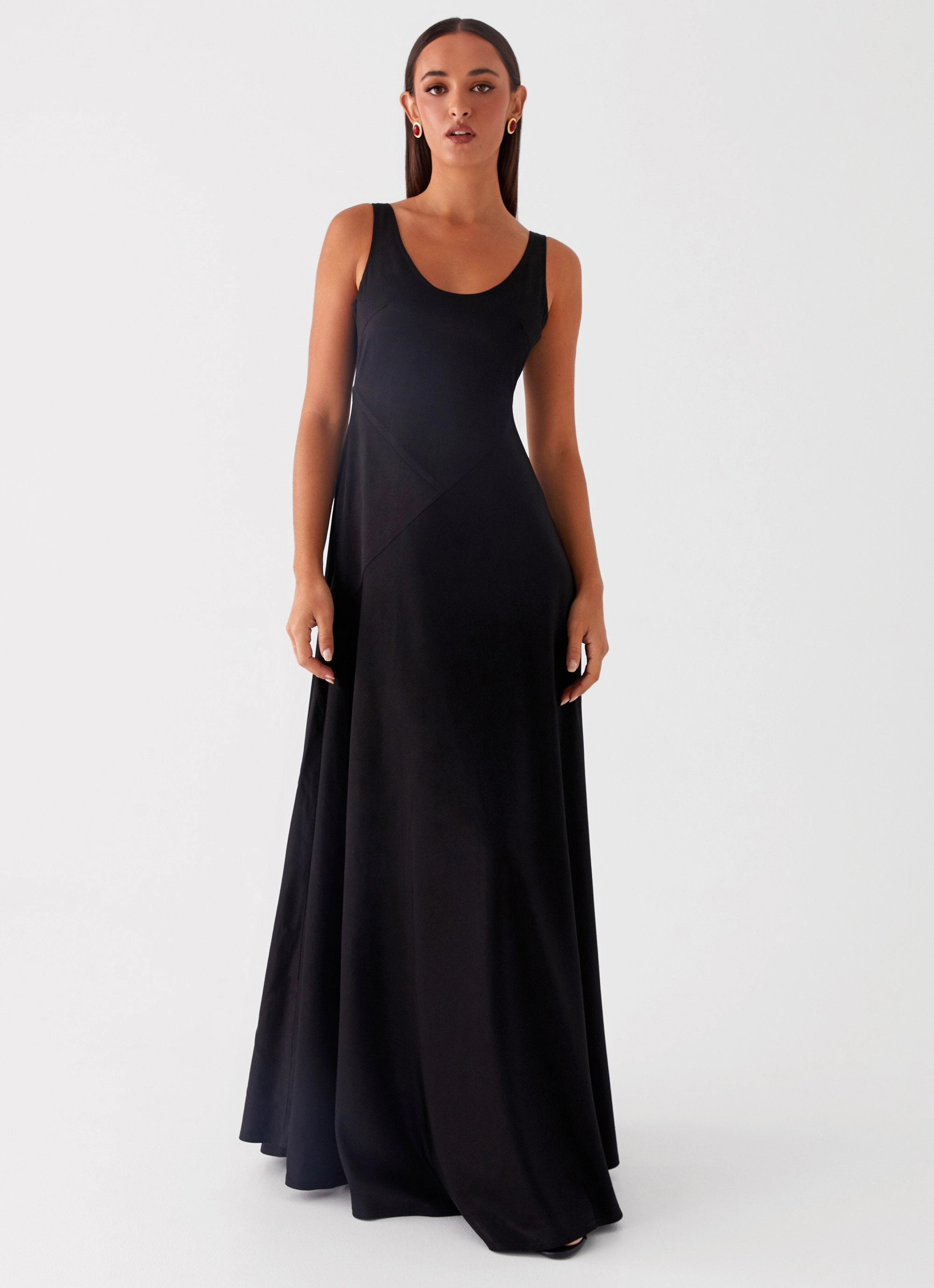 Cosma Maxi Dress - Black everyday staple