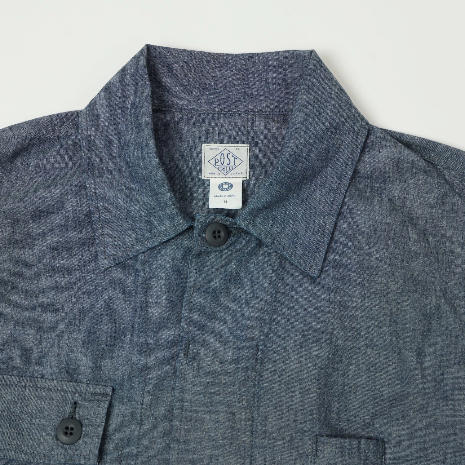 Post Overalls Chambray 'BDU' Field Jacket - Indigo