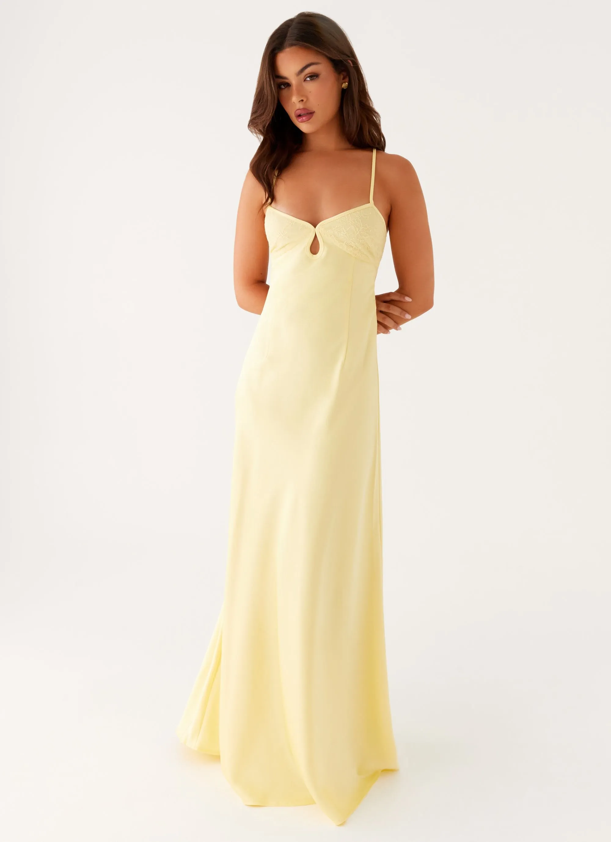 Bold Hue Joanie Maxi Dress - Yellow