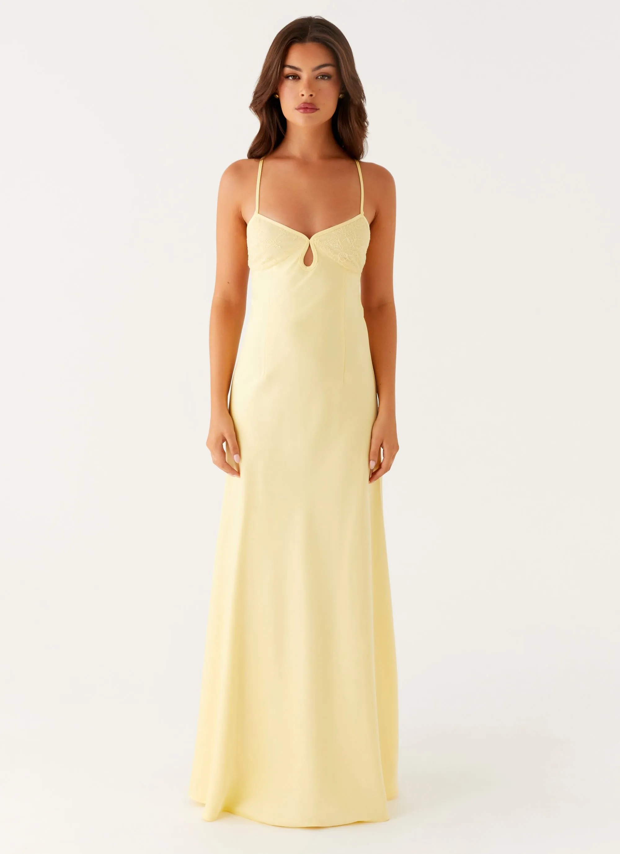 Joanie Maxi Dress - Yellow ethical fashion