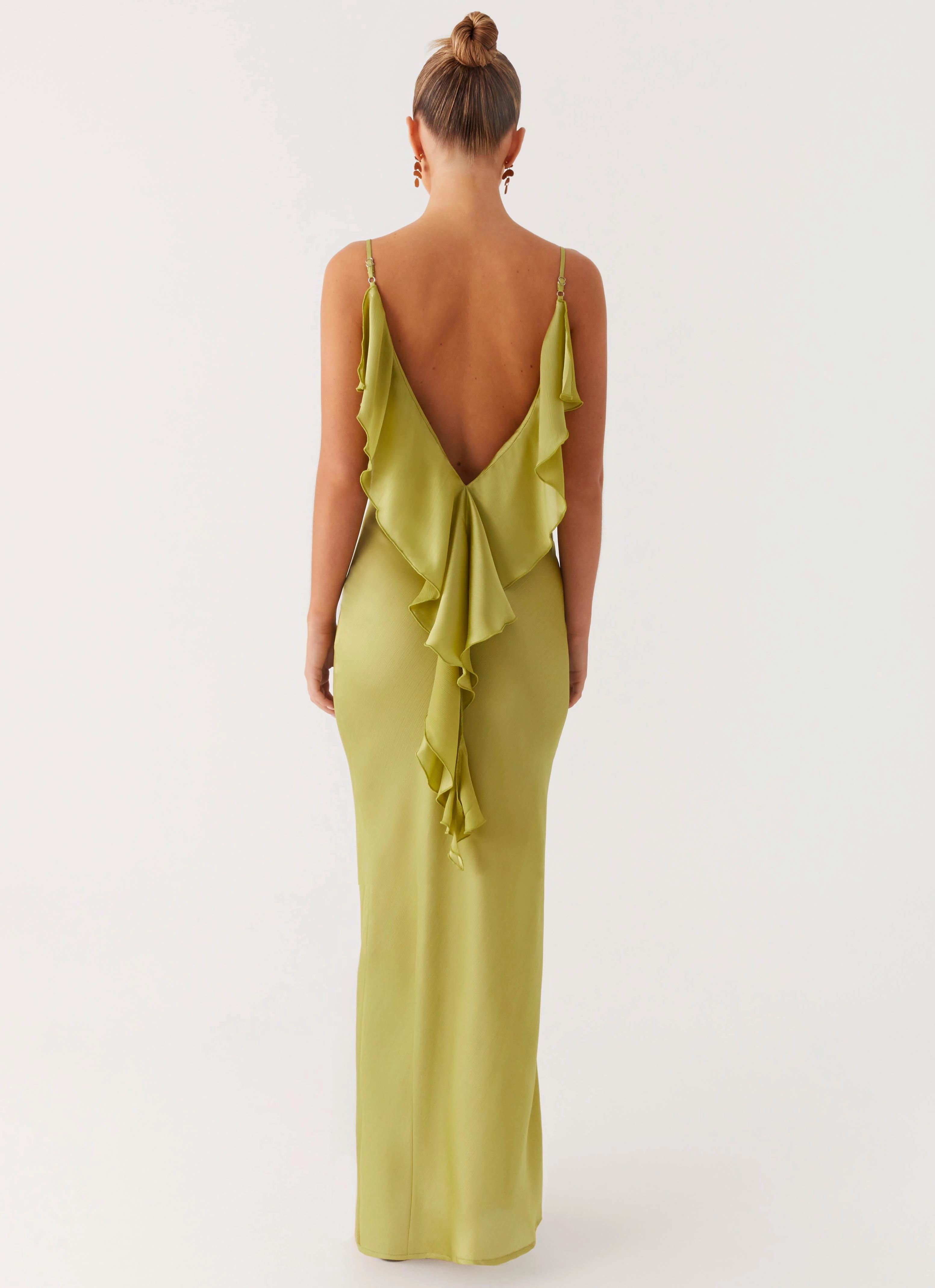 soft fit Warranty-Included Jade Escape Maxi Dress - Lime