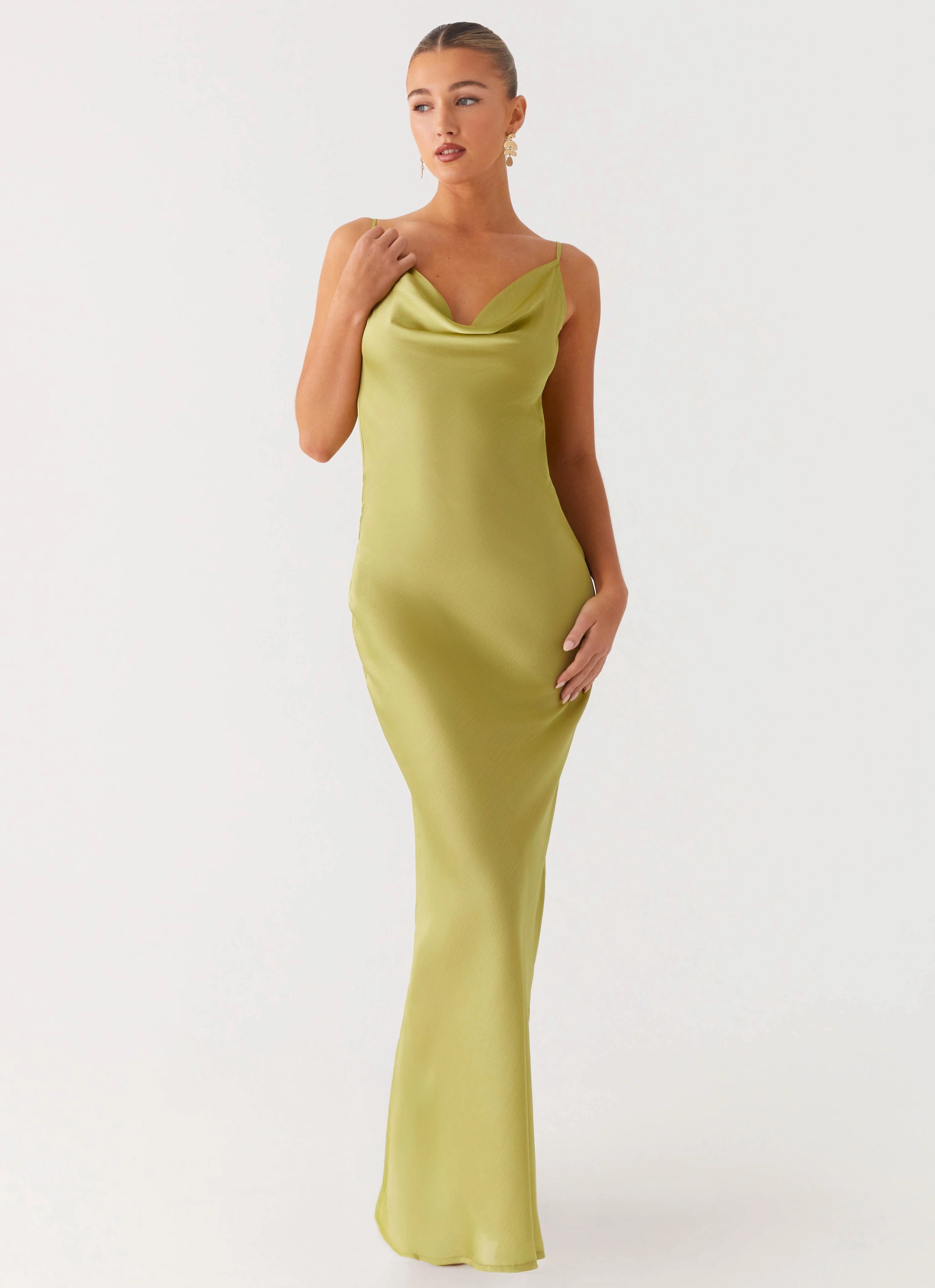 Jade Escape Maxi Dress - Lime Festival-Ready