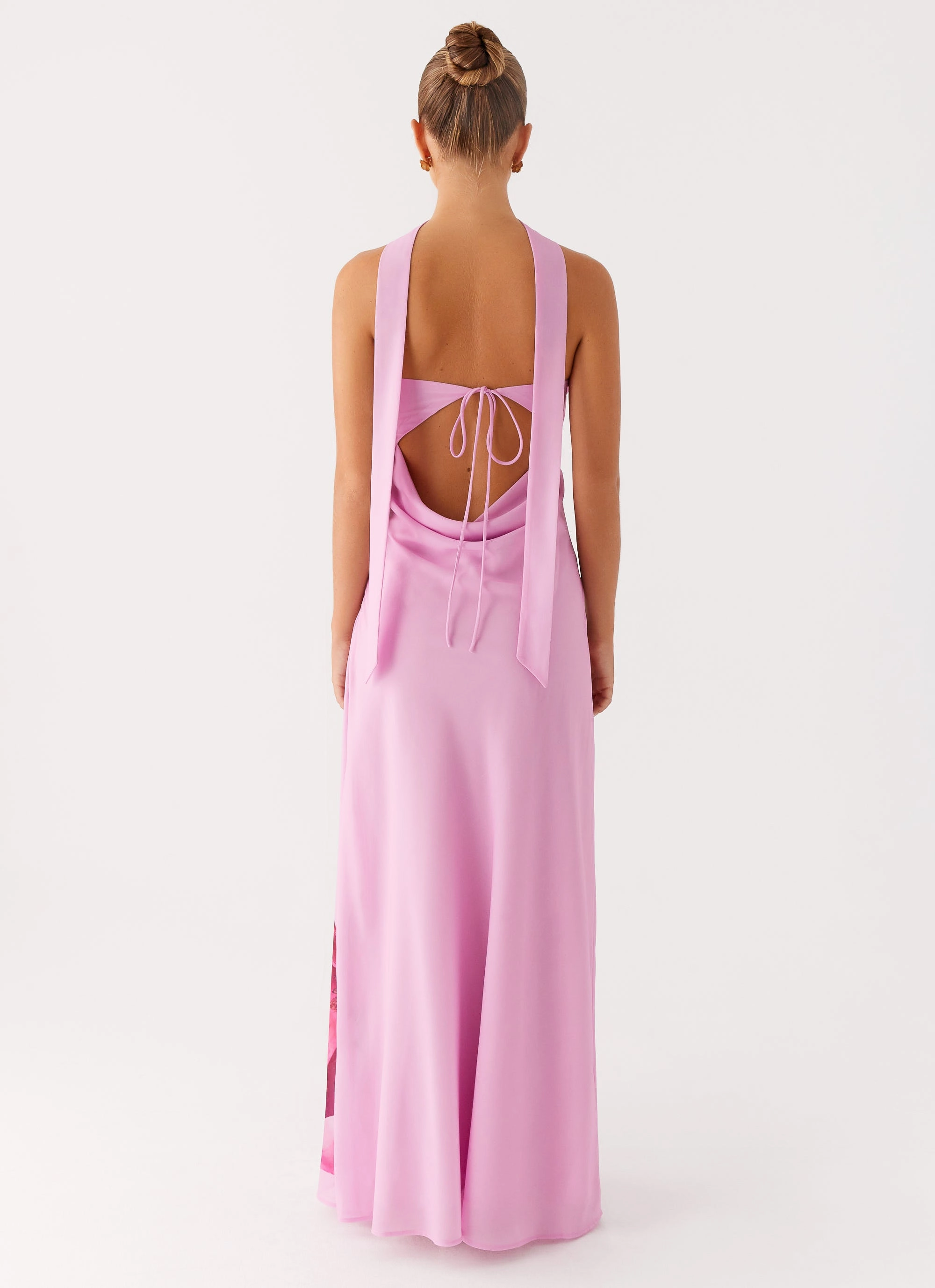 Art Spirit Prim Maxi Dress - Pastel Pink
