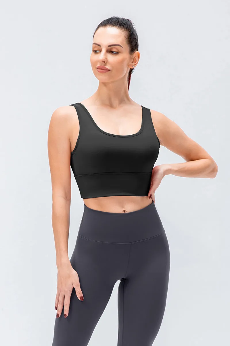 Push-up Bra Tank Tops Medium Support