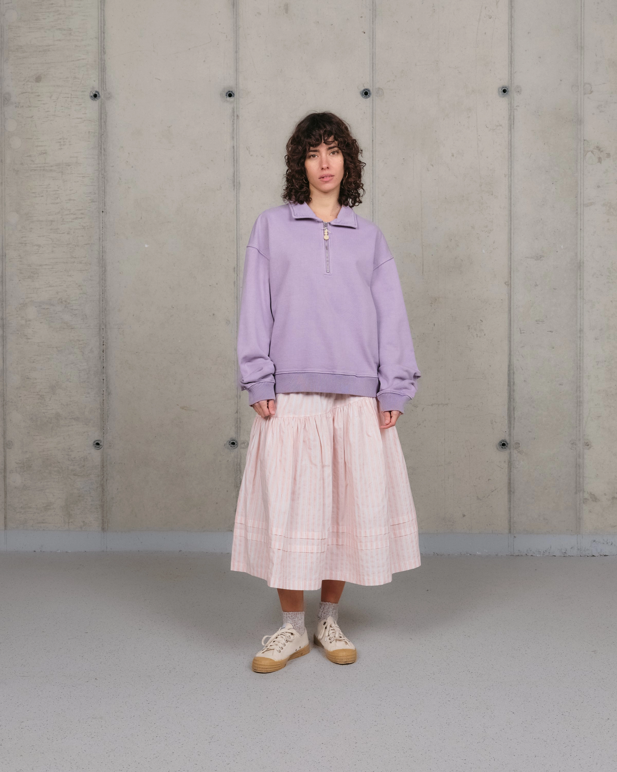 Quantum Pullover - R.T.S. AHL-P133 Laser Cut Edges Midweight Texture