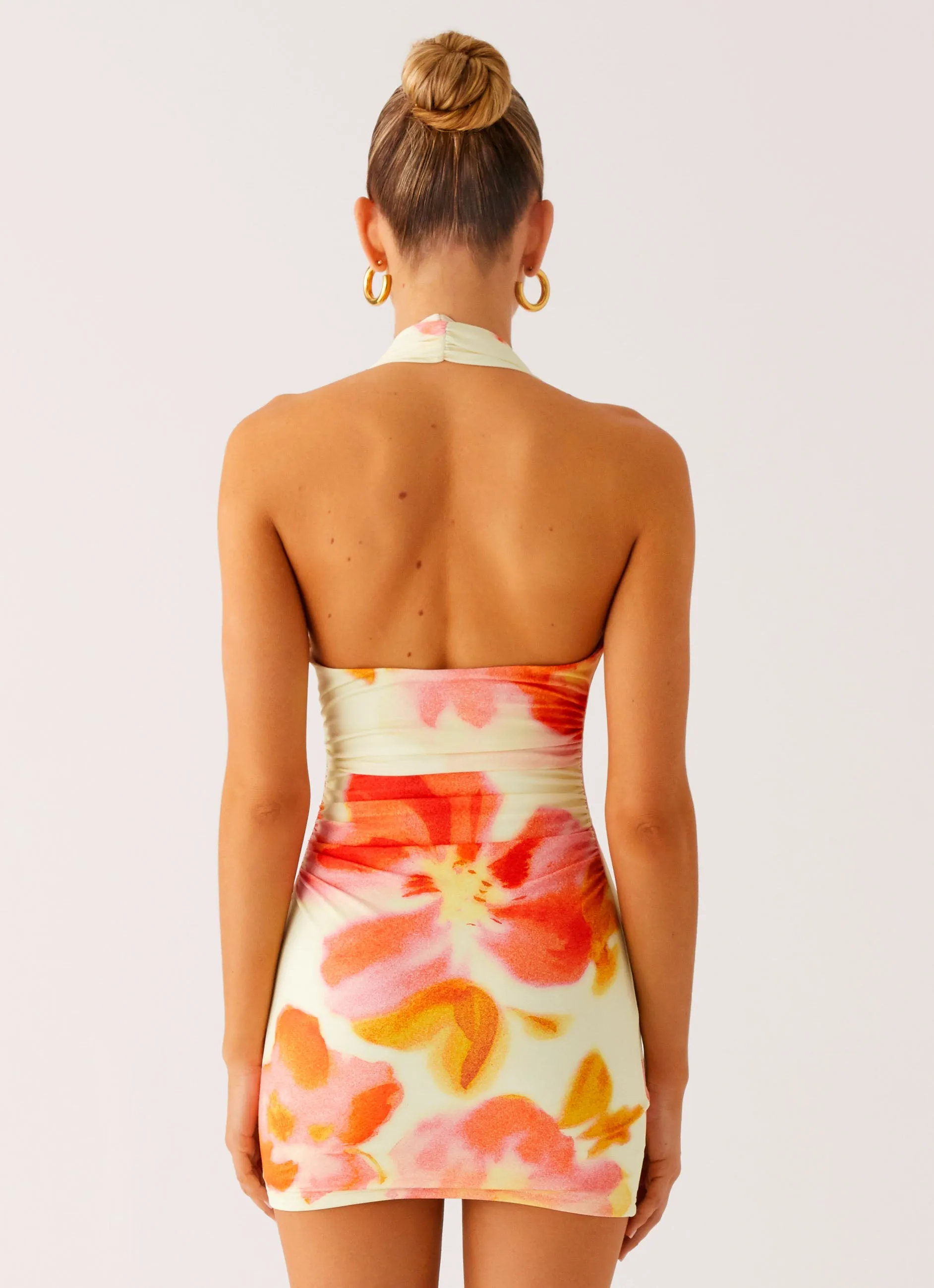 Tall friendly Know You Better Mini Dress - Mimosa Blossom