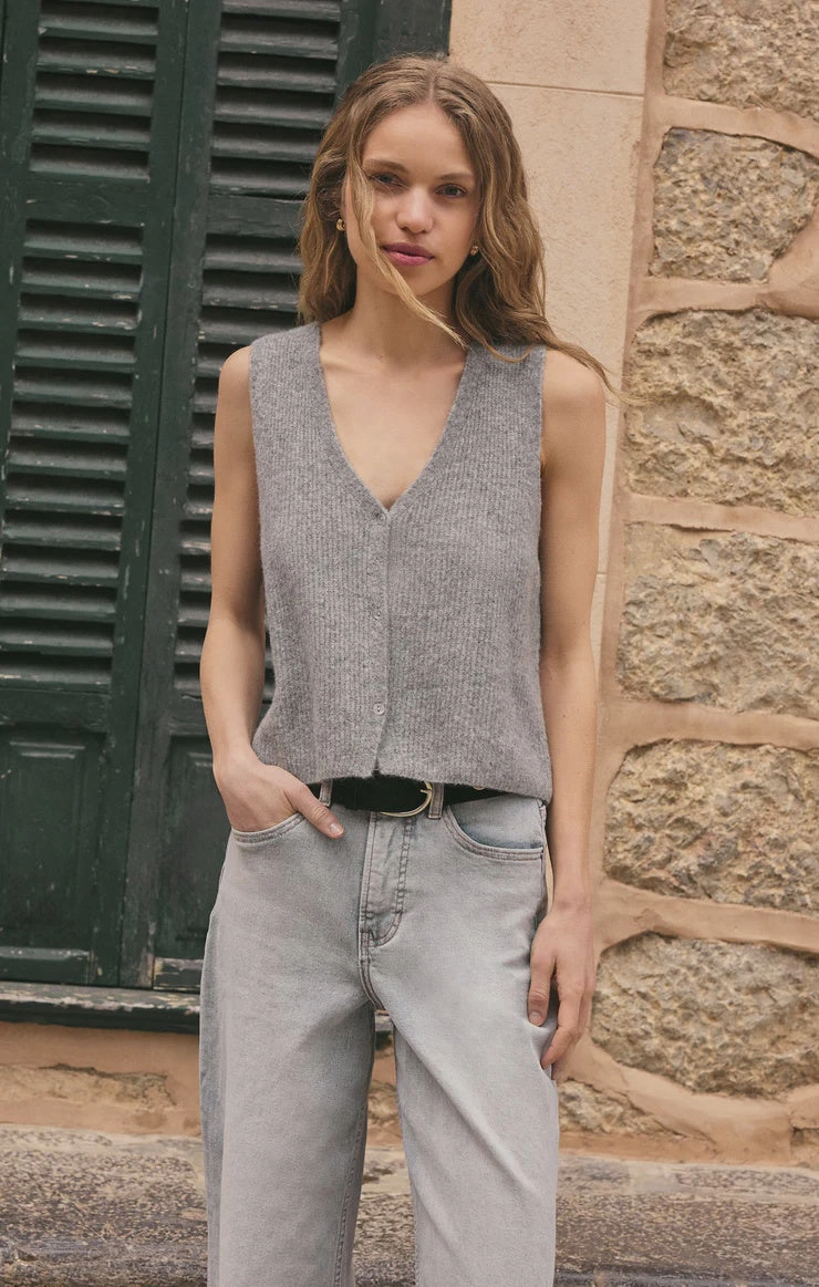 Street Style Contrast Stitching Bryce Sweater Vest