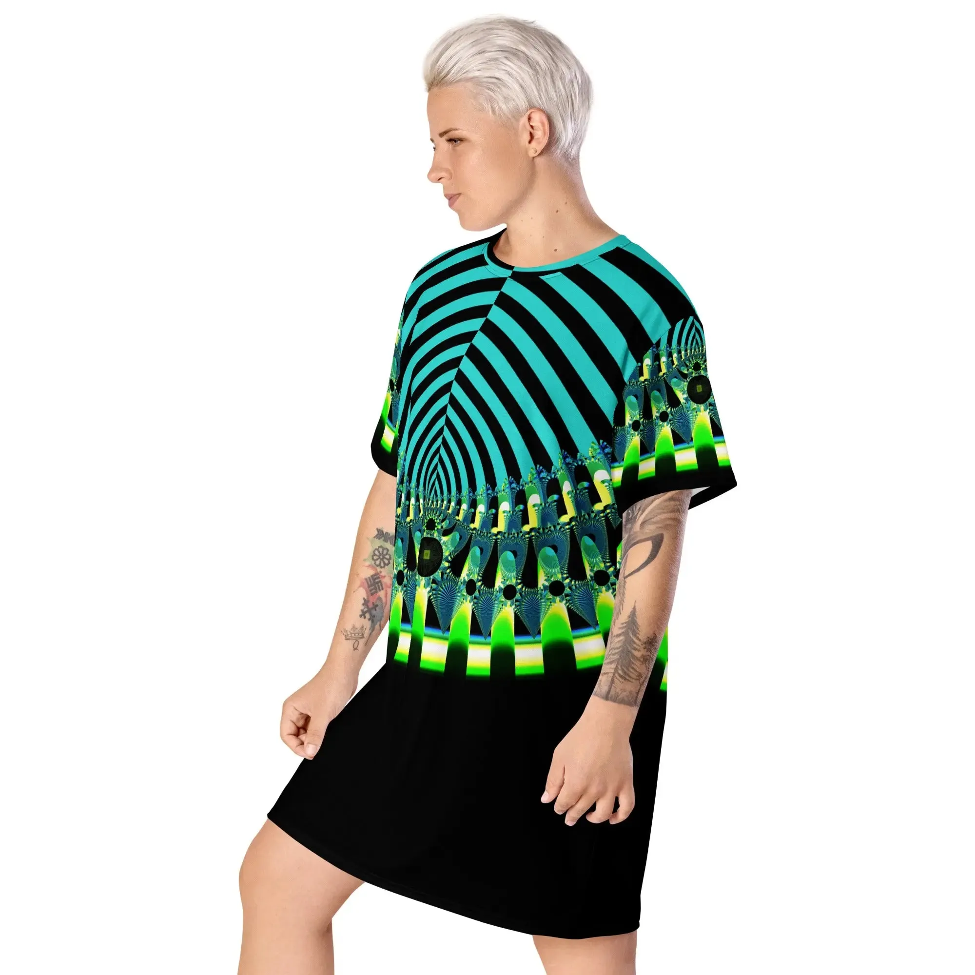 "Happy Stripes" Collection - T-Shirt Dress