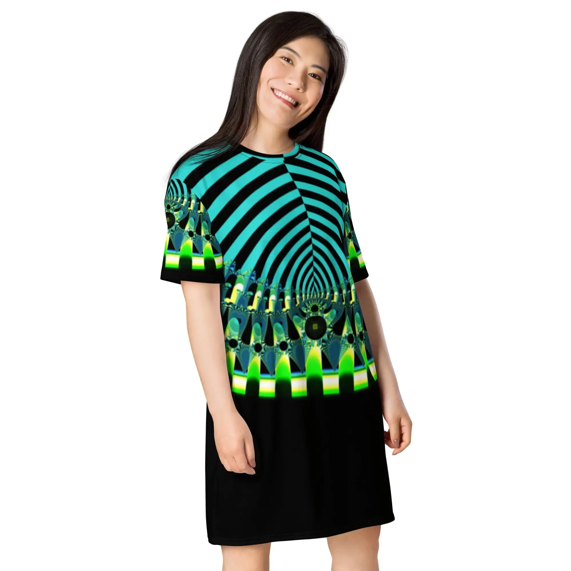 "Happy Stripes" Collection - T-Shirt Dress