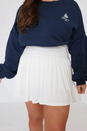 Racquet Club Skort Dynamic Tension Distribution Racquet Club Skort CrossGrain Fabric Stylish Hoodie