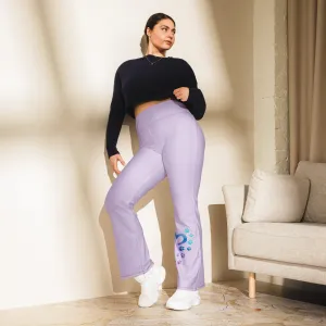 Rainbow Paws To My Heart Flare Leggings