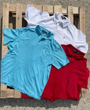 Ralph Lauren Polo Shirts Assorted Colours - 200 pcs