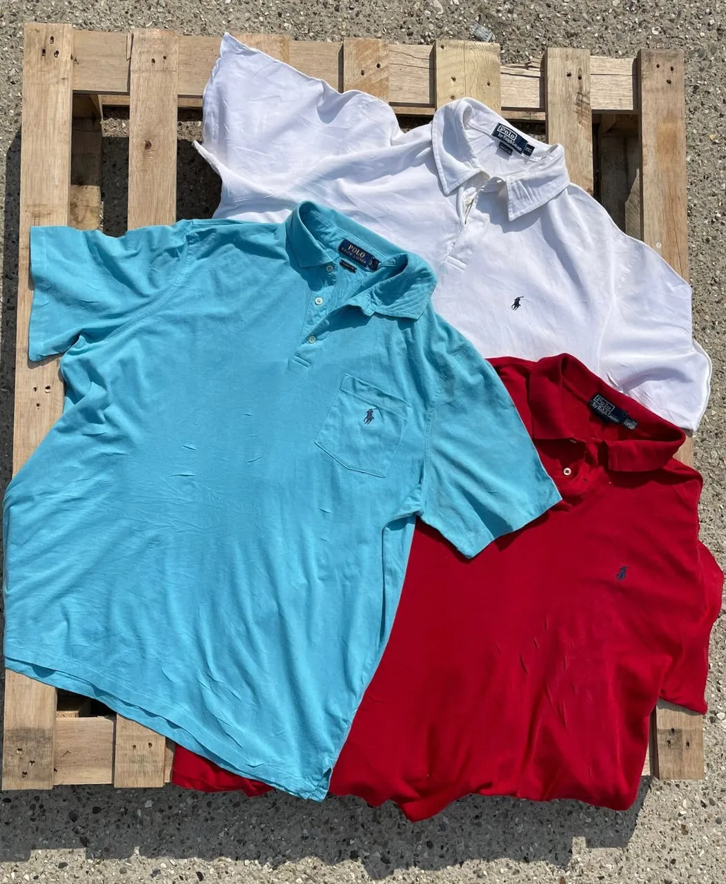 Ralph Lauren Polo Shirts Assorted Colours - 200 pcs