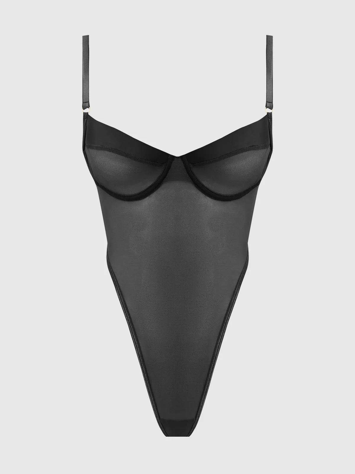Raquel High Cut Leg Teddy