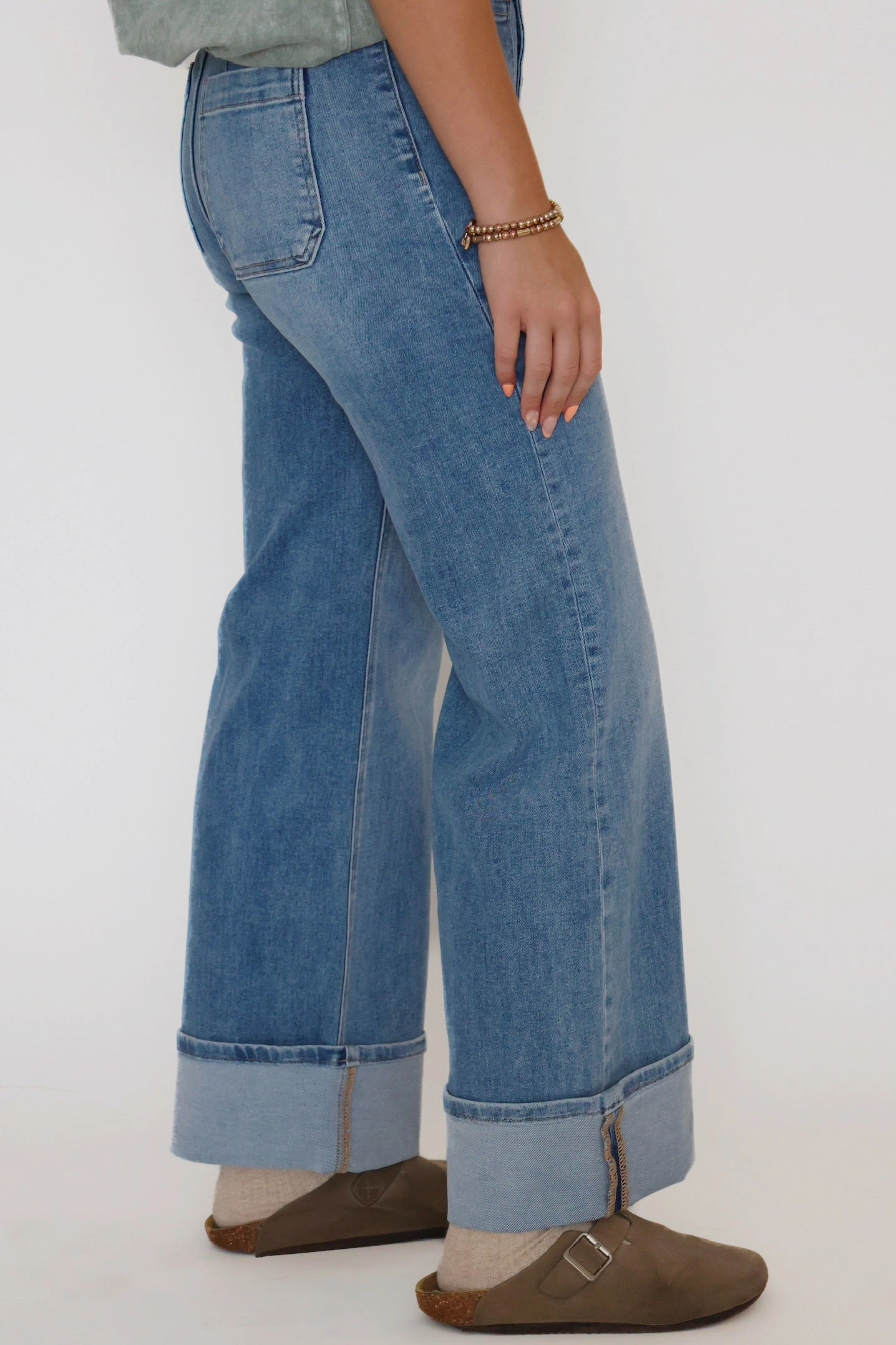 Breathable Linen Blend Christal Jeans