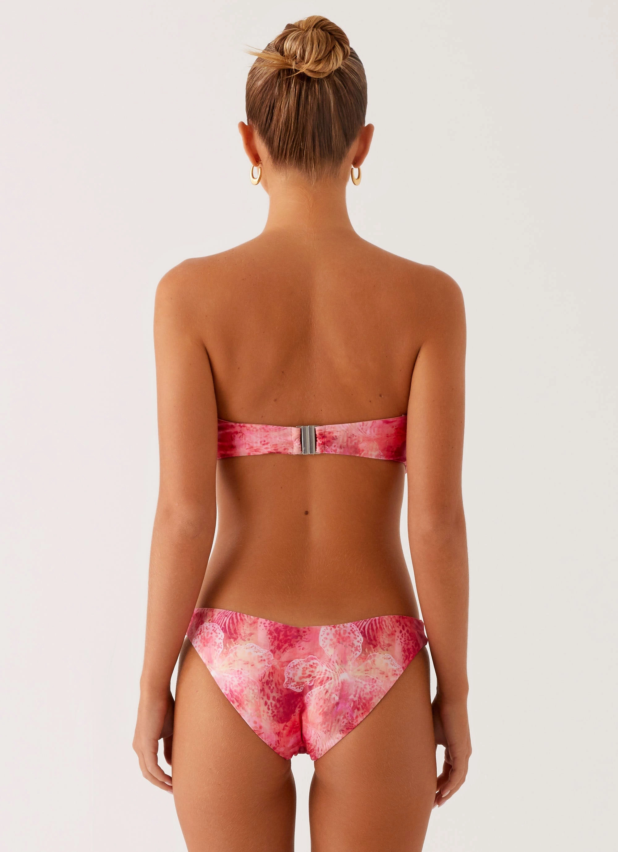 Travel-friendly Double Stitched Delta Bikini Bottoms - Flamingo Fling