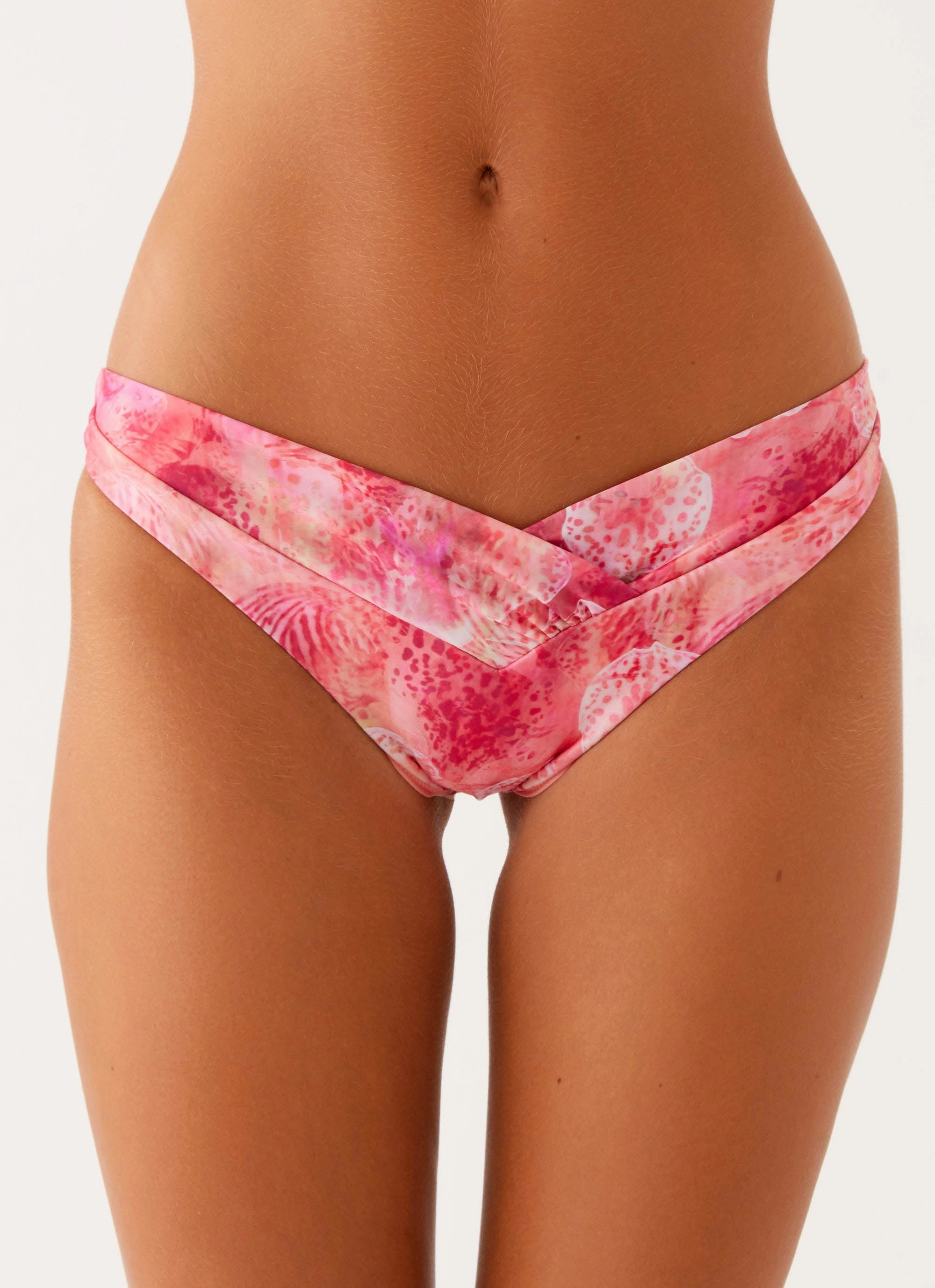 Delta Bikini Bottoms - Flamingo Fling Relaxed-Vibe Water Resistant
