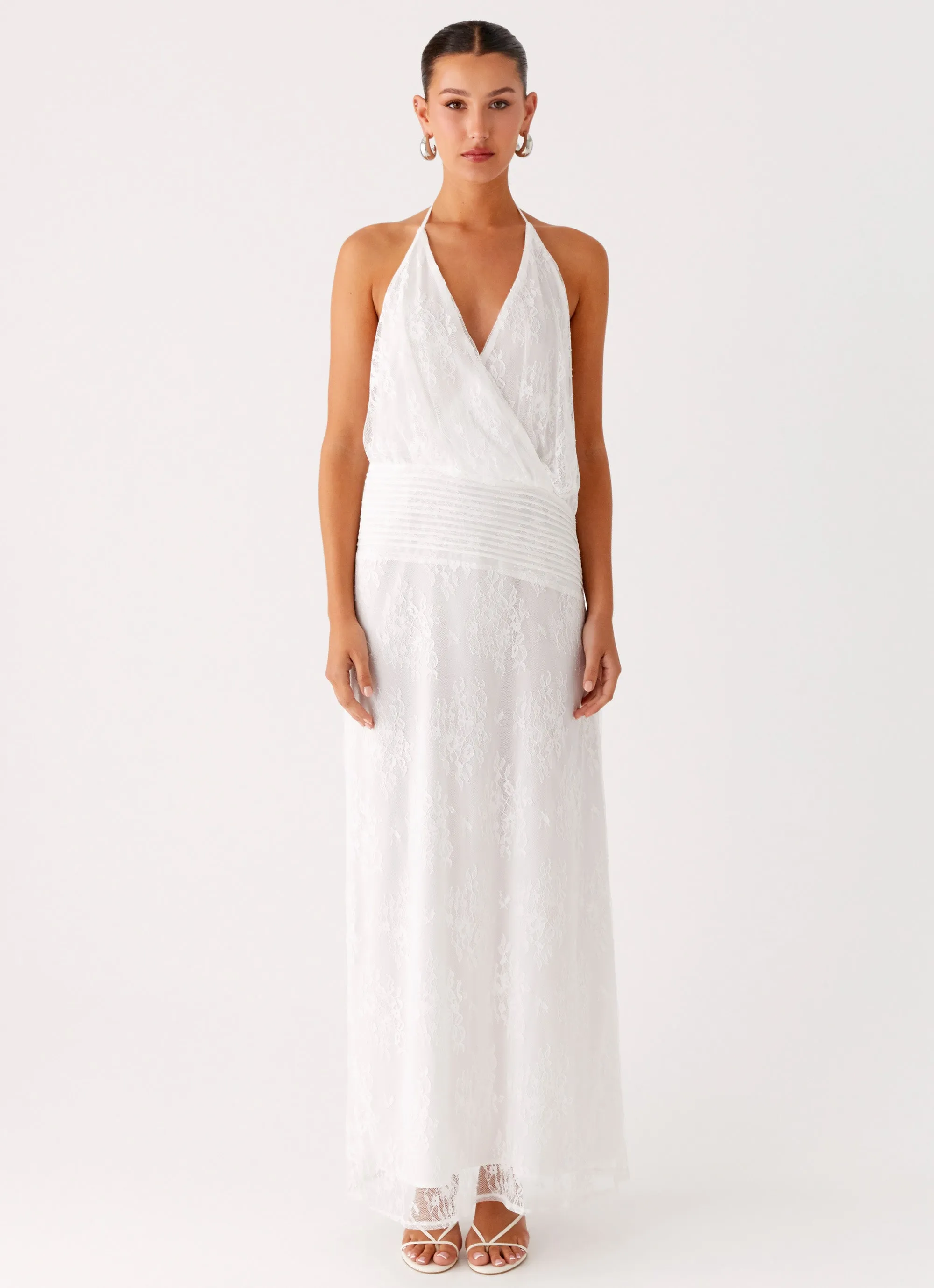 Functional Design Reinhart Halter Maxi Dress - White