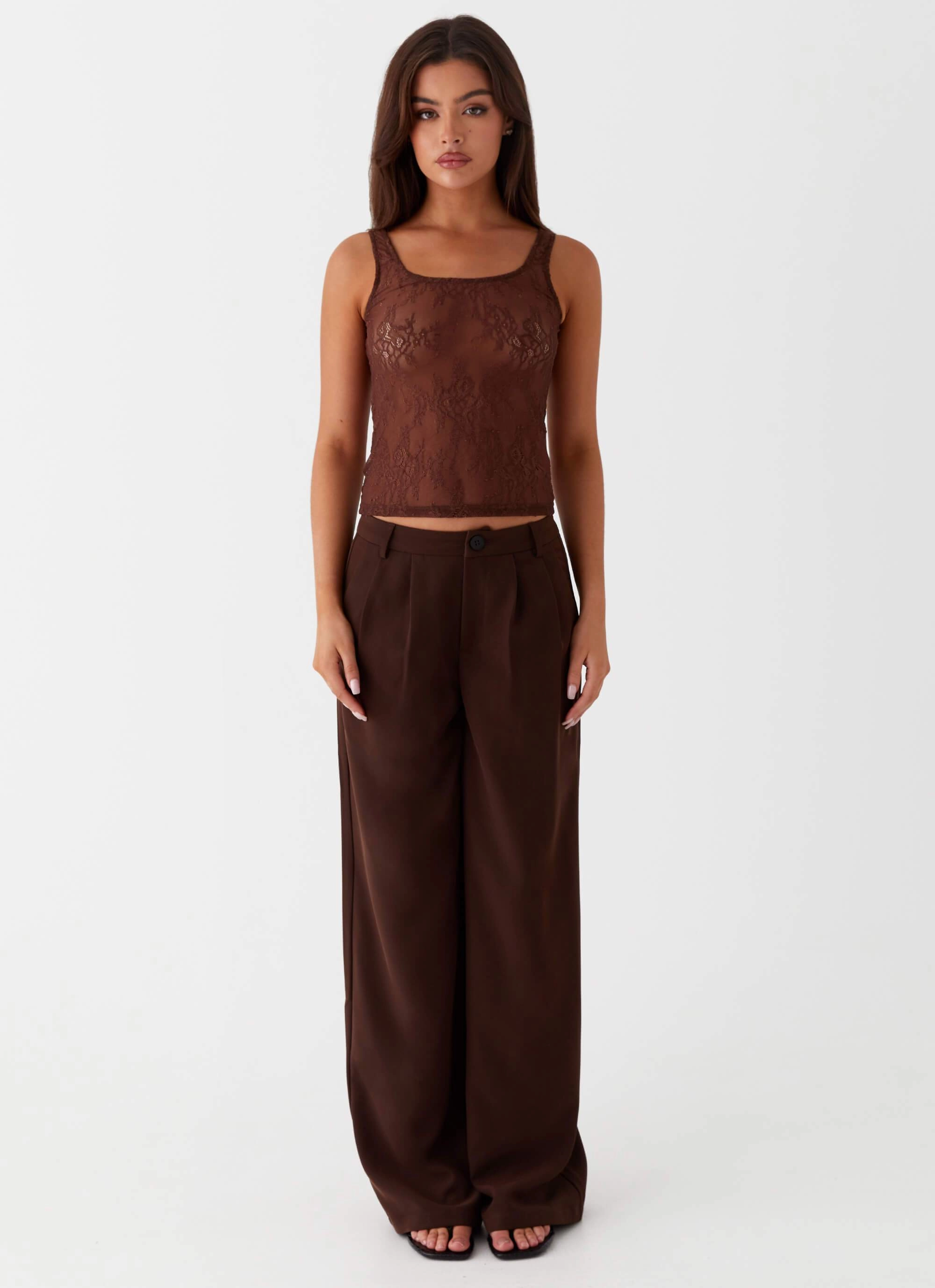 BreathableMaterial Ravenscroft Suit Pants - Dark Chocolate