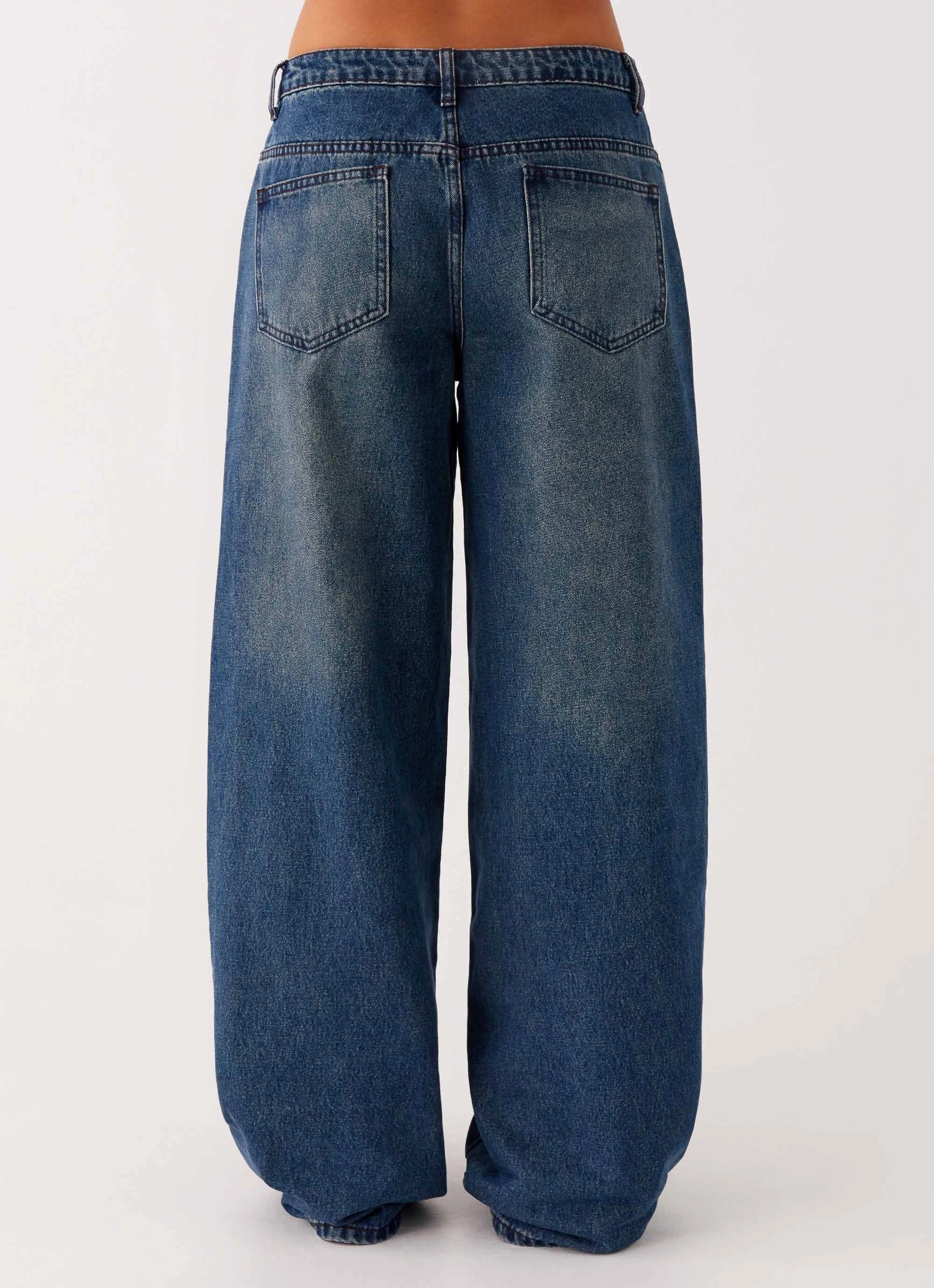 Joan Denim Jeans - Indigo Comfortable fit