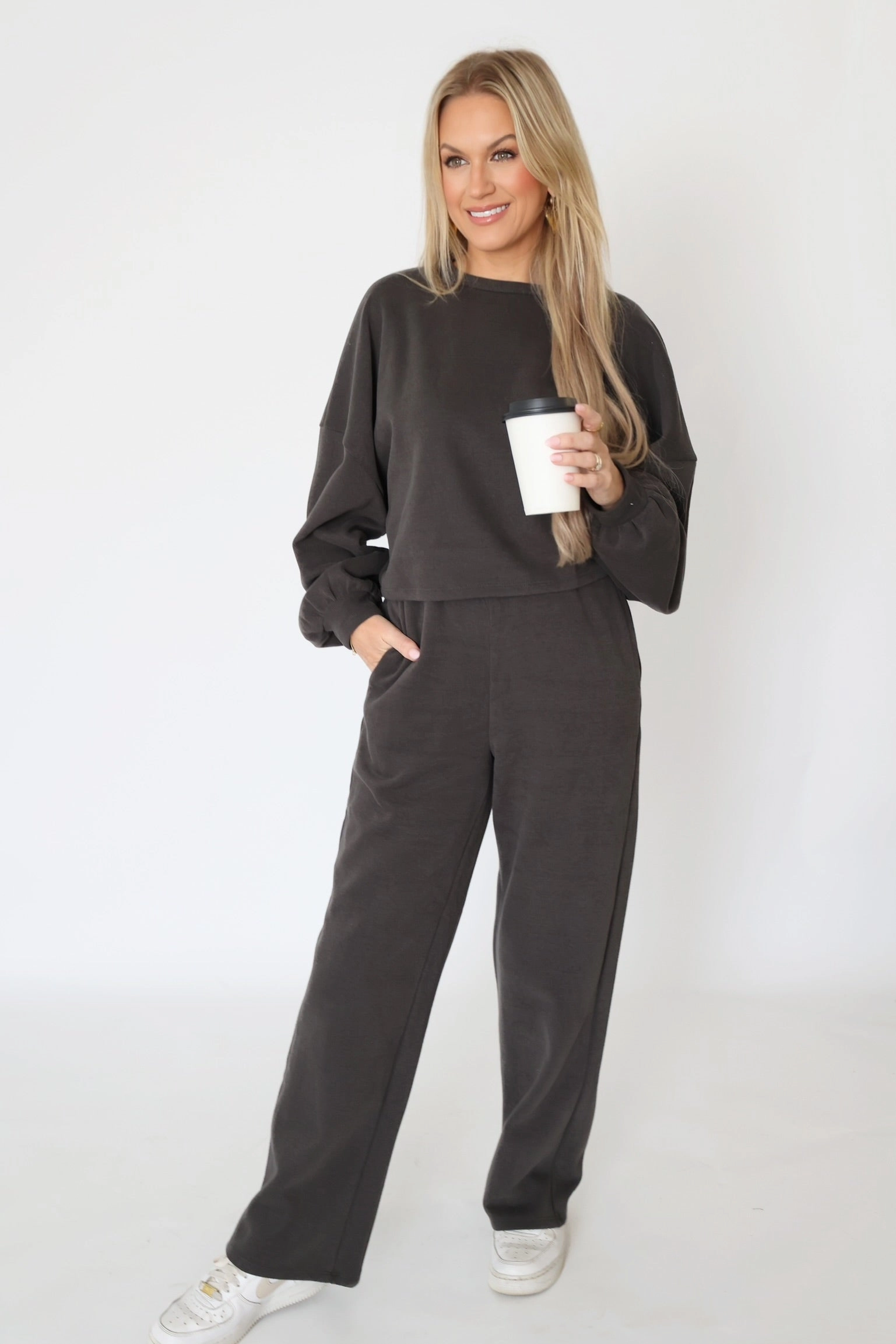 AllDay Comfort Tech Relaxed Stay Wide Leg Pant
