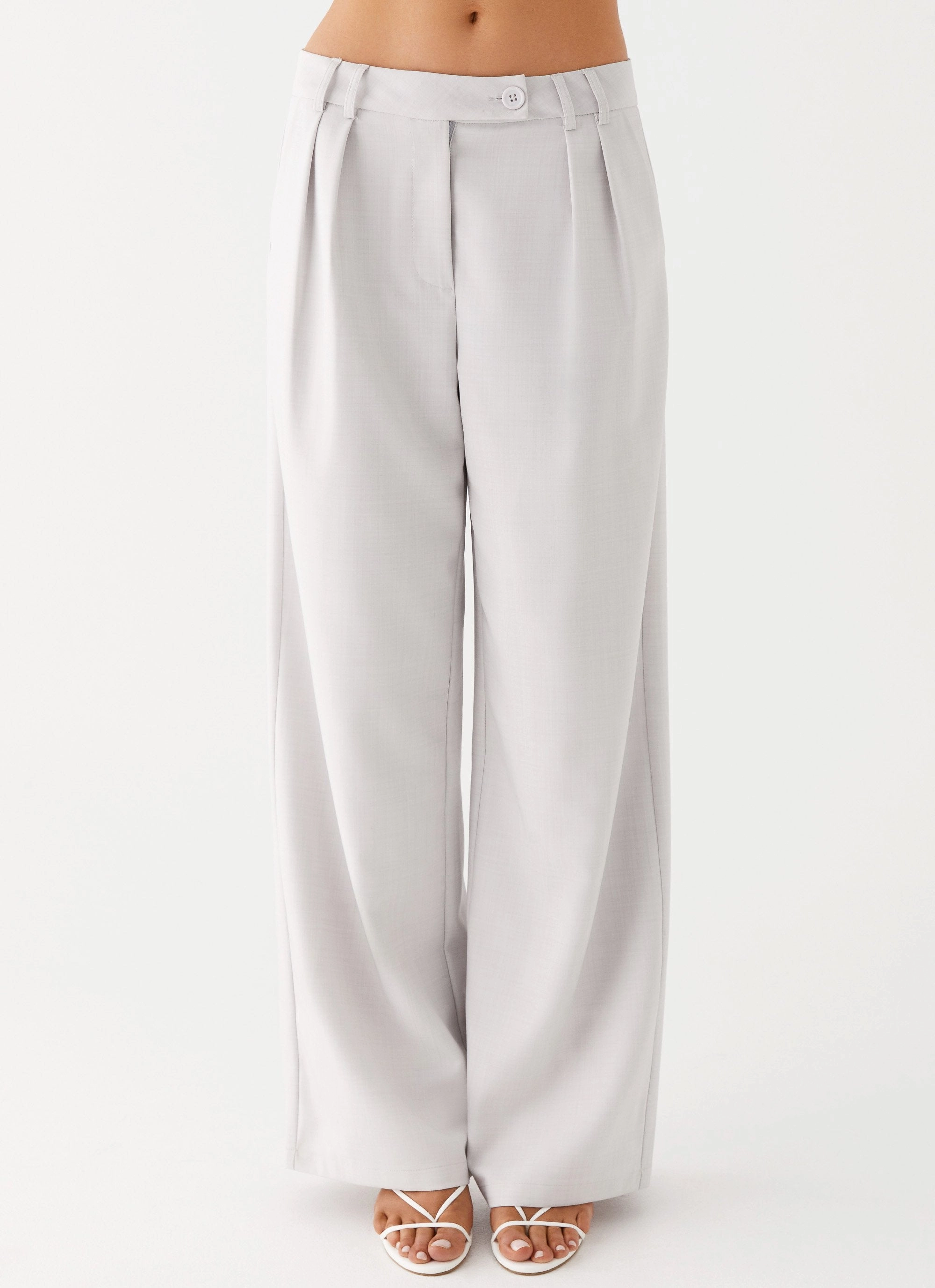 Asha Low Rise Pants - Ivory HighDurabilityWeave