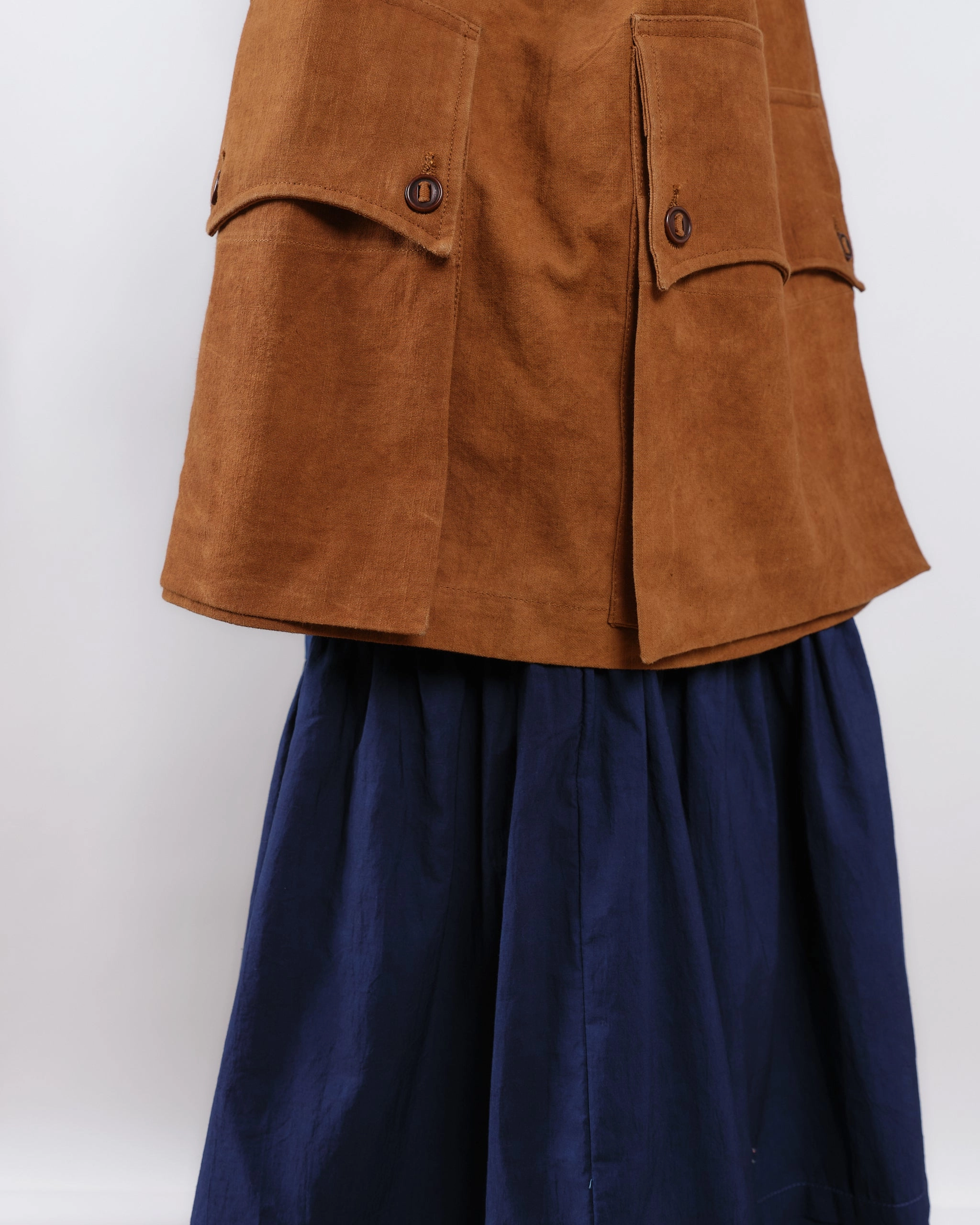 Research Jacket - R.T.S. CO-44 Ribbed Collar Design wrinkle free finish