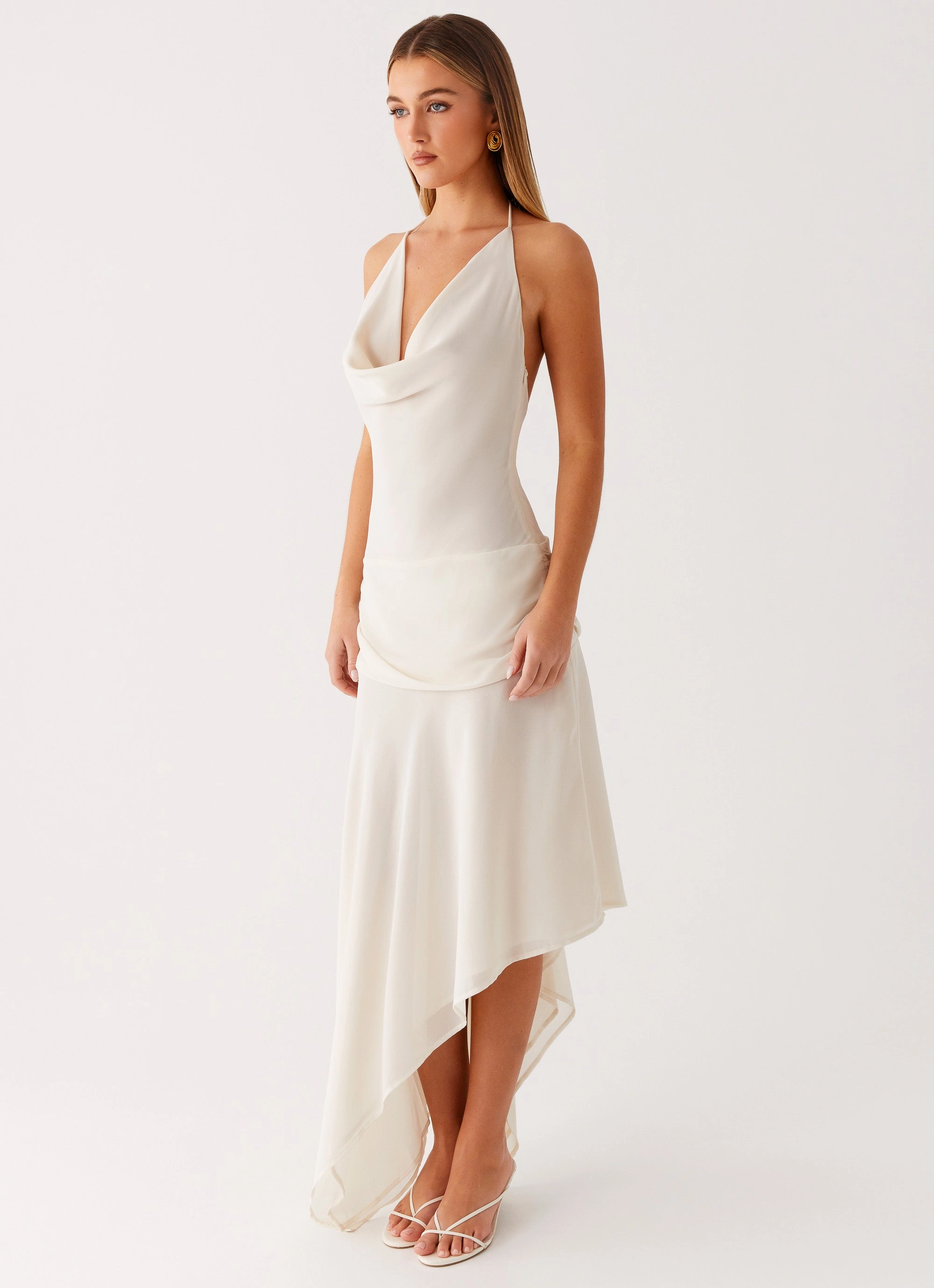 Nyra Midi Dress - Cream City Style