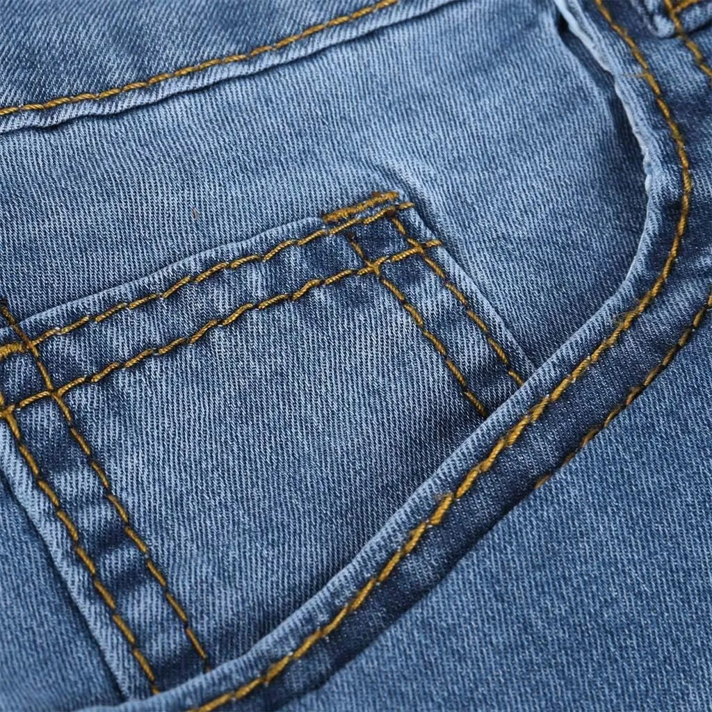 Ripped Jean Shorts for Women High Waisted Stretchy Plus Size Denim Distressed Jeans Shorts