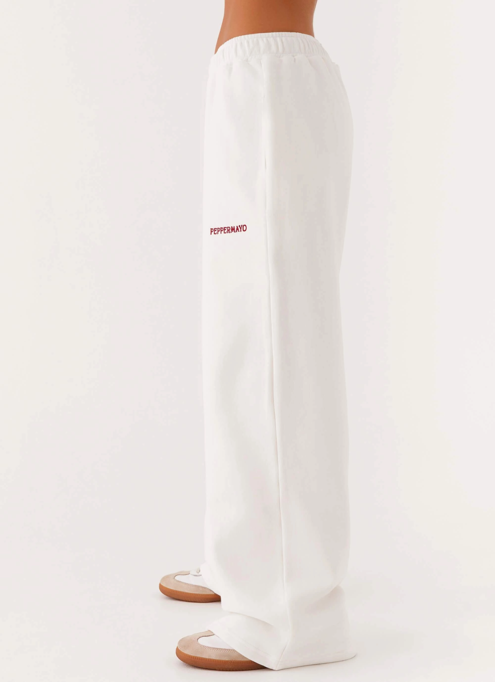 Active Utility Stretch Waist Signature Sweatpants - Ivory