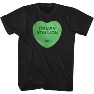 Rocky Italian Stallion Heart Men's T-Shirt