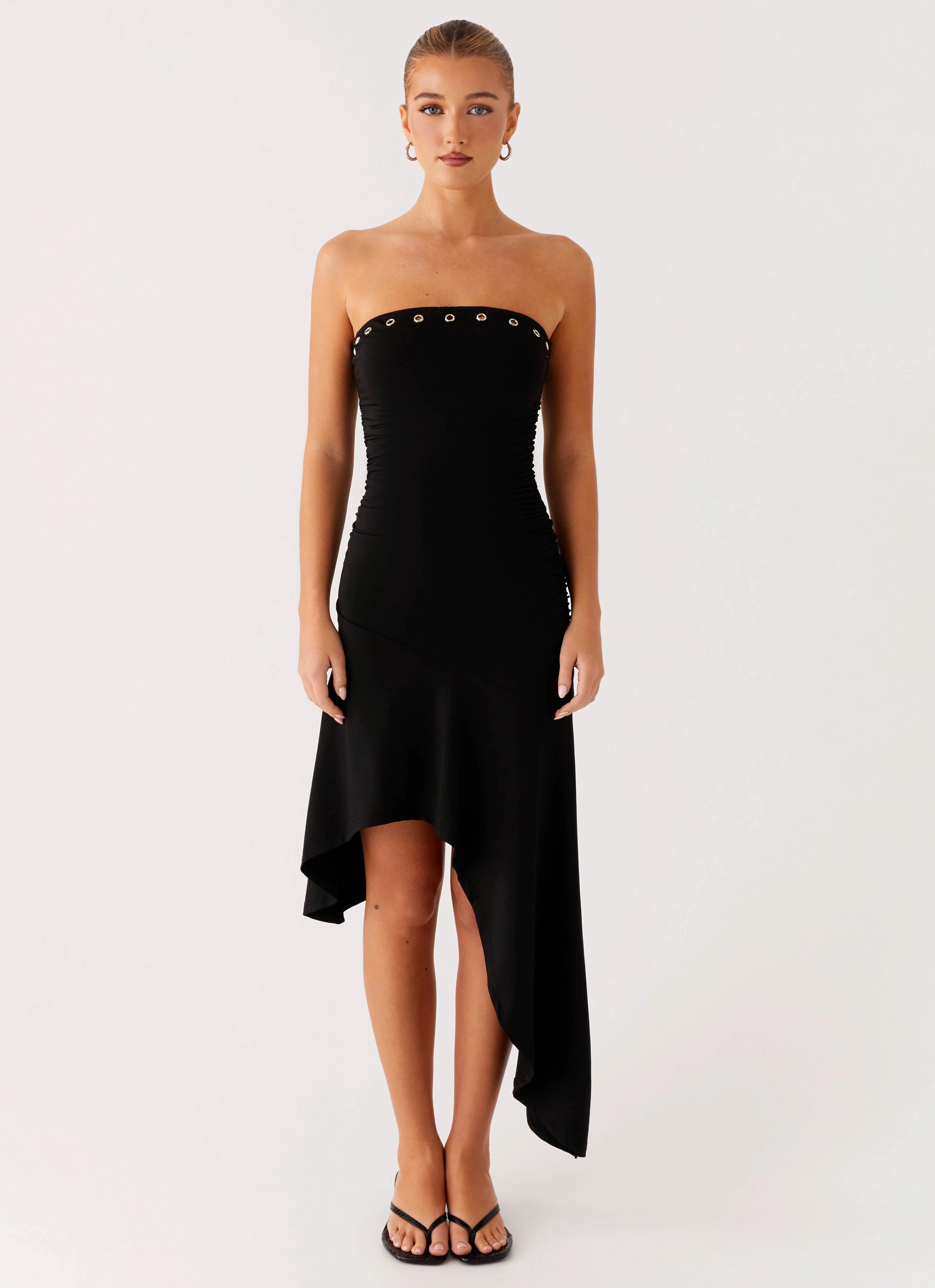 Urban Style Summer Staple Unapologetic Midi Dress - Black