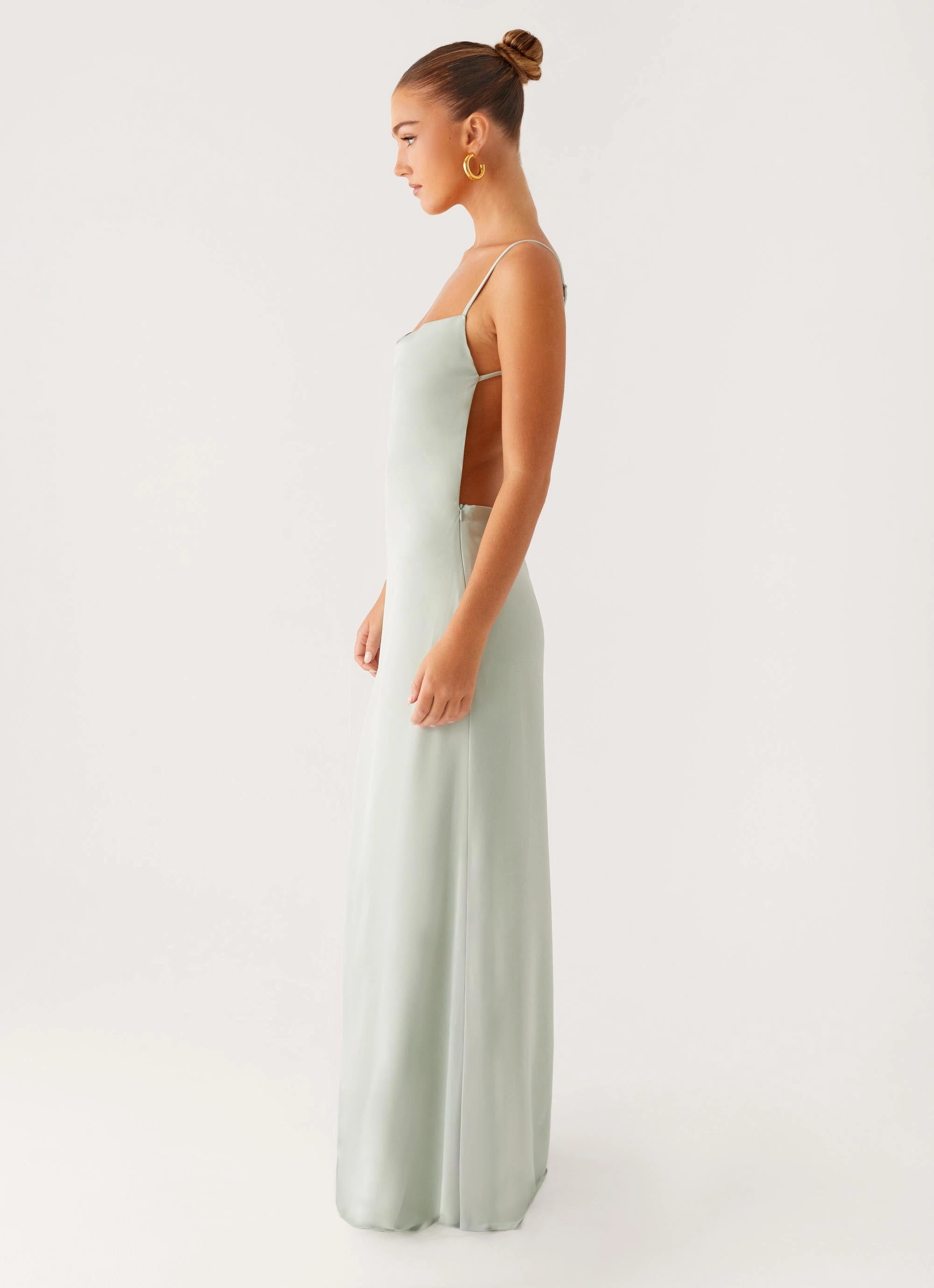 Travel-Pack Light and breezy summer dress Yves Maxi Dress - Mint