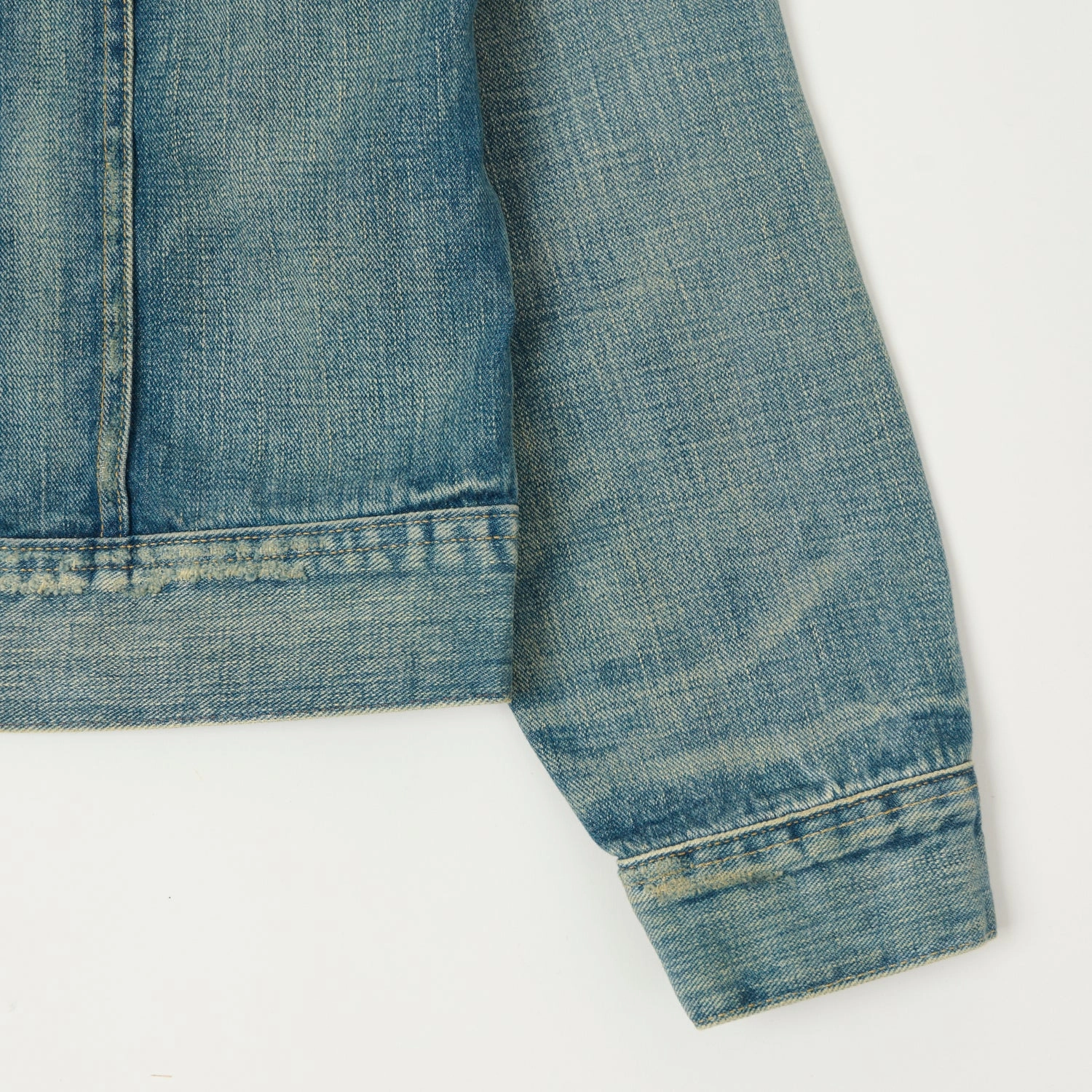 RRL 'Leeland' Denim Trucker Jacket - Heavy Wash